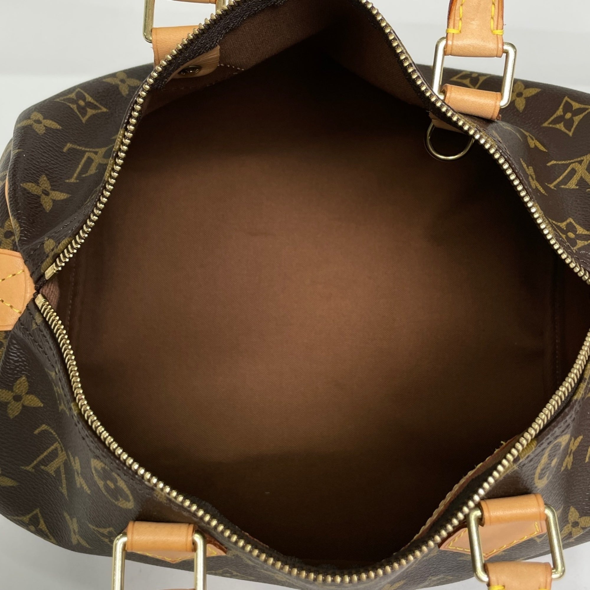 Louis Vuitton Monogram Brown Monogram Boston Bag Handbag (Pre-Owned)