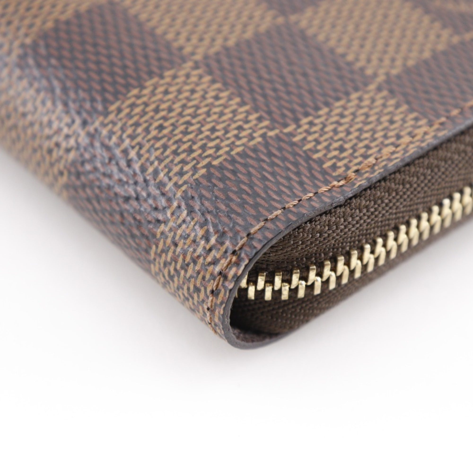 Louis Vuitton Brown Damier Canvas Coin Purse/Coin Case (Pre-Owned)