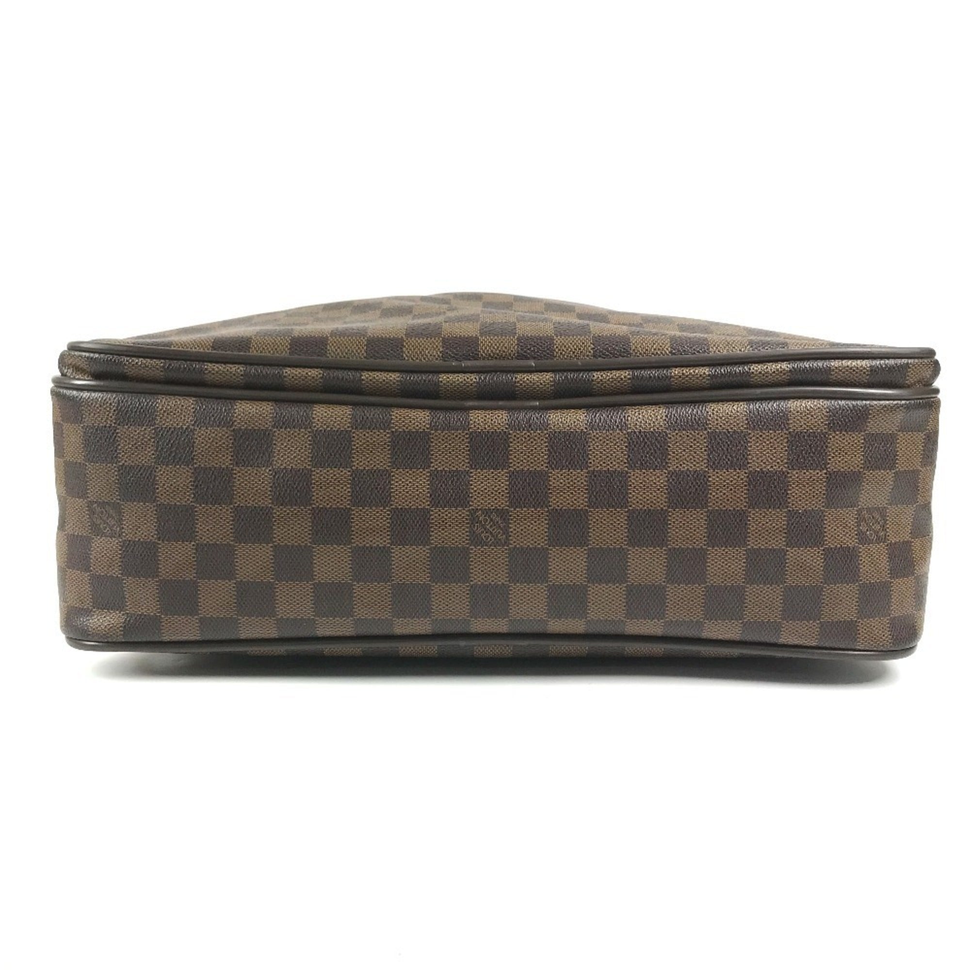 Louis Vuitton Brown Damier Canvas Ebene Galle Damier Canvas Briefcase Handbag Shoulder Bag (Pre-Owned)