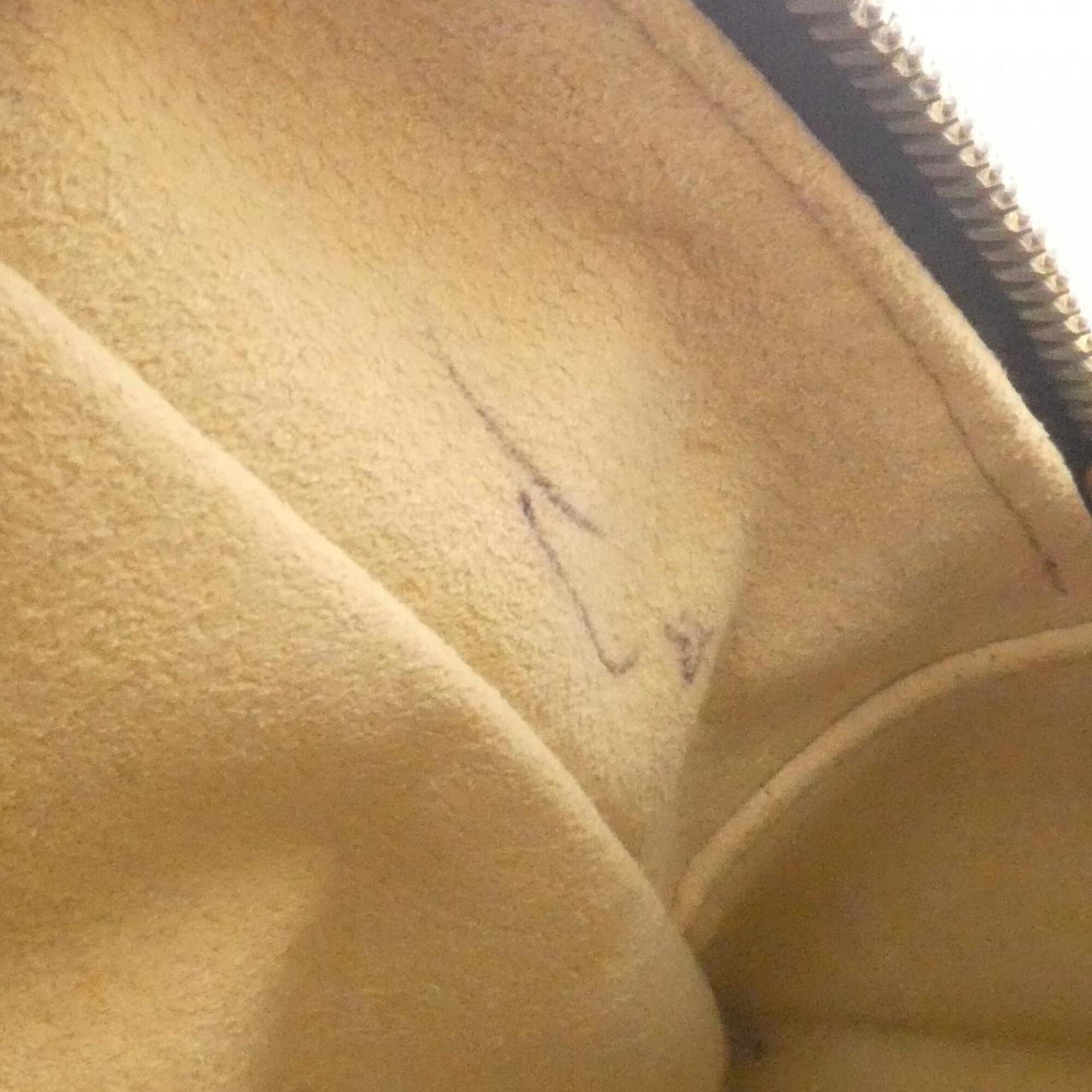 Louis Vuitton Marron Monogram Coated Canvas Handbag (Pre-Owned)