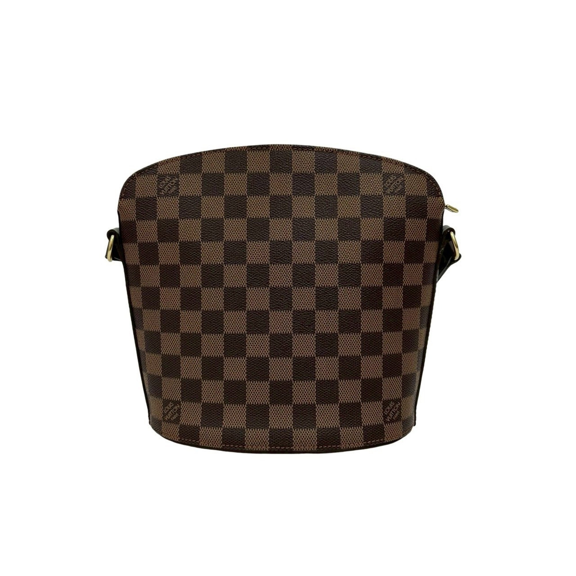 Louis Vuitton Brown Leather Pvc Pochette Shoulder Bag (Pre-Owned)