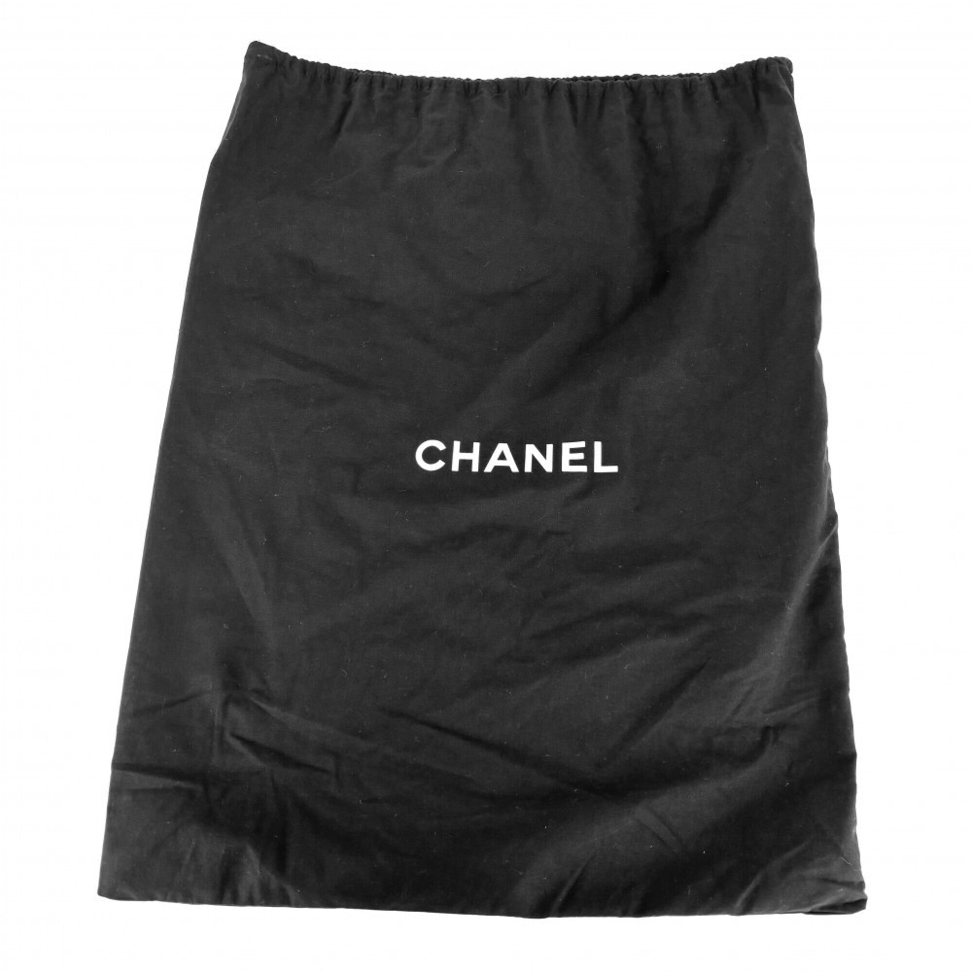Chanel Matelasse Black Grained Calfskin Handbag Tote Bag (Pre-Owned)