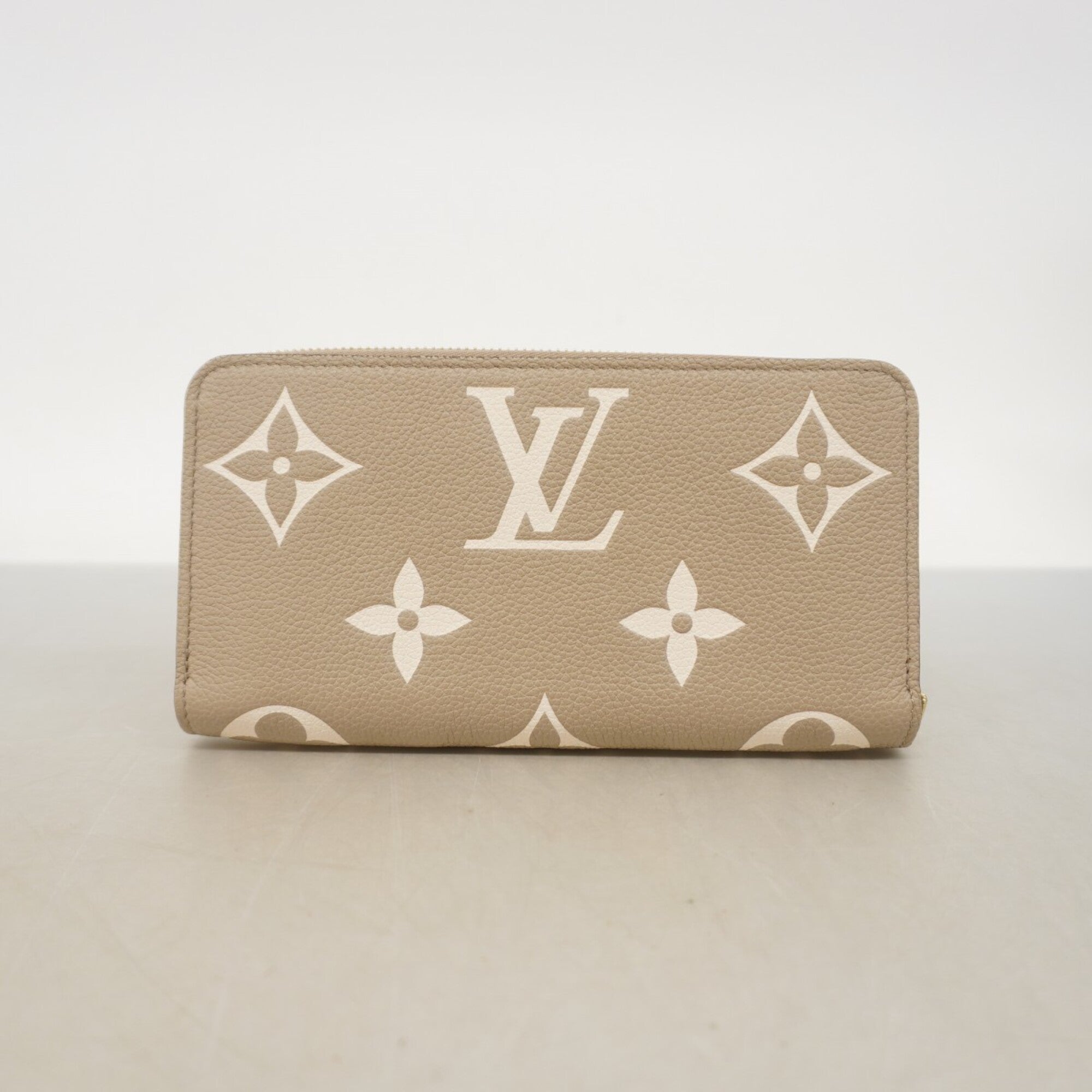 Louis Vuitton Cream Tourterelle Long Wallet (Bi-Fold) (Pre-Owned)