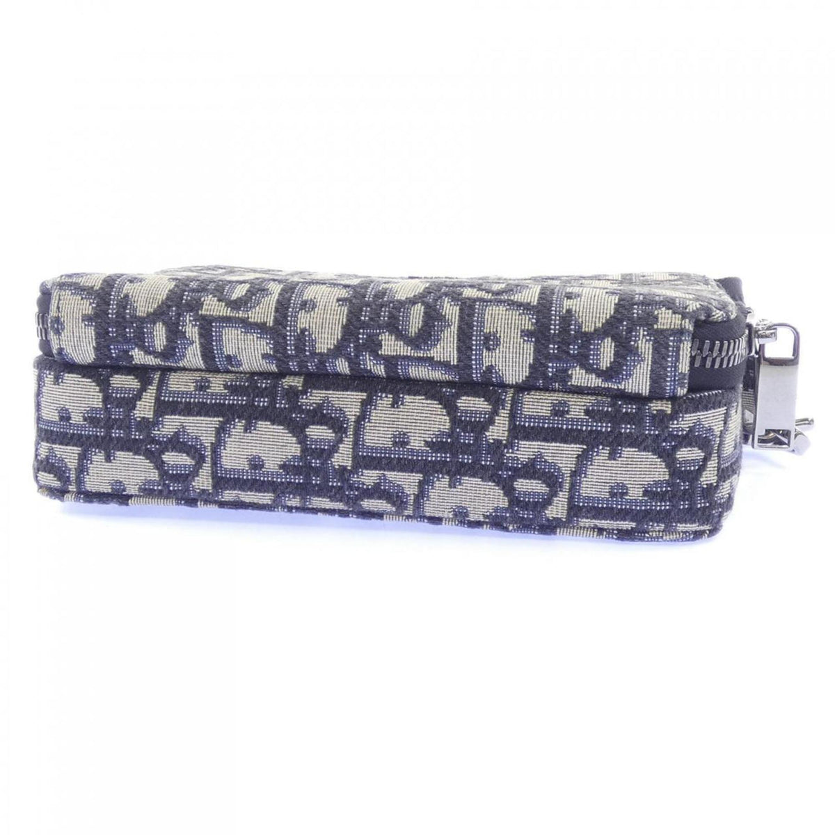 Christian Dior Beige Navy Handbag (Pre-Owned)