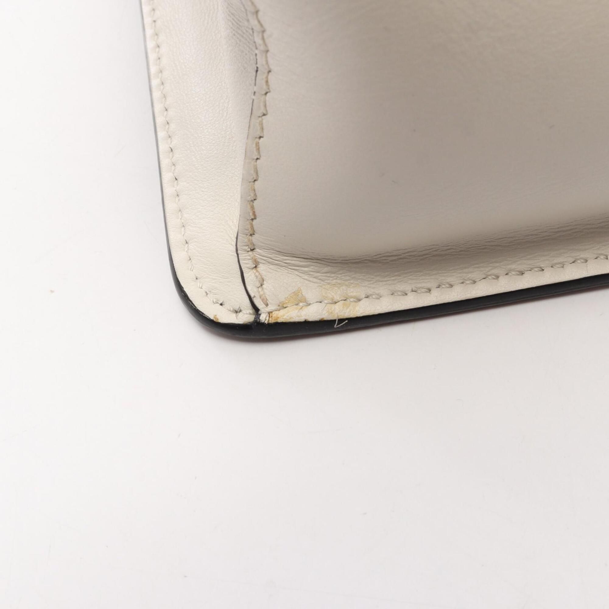 Prada White Saffiano Handbag Shoulder Bag (Pre-Owned)