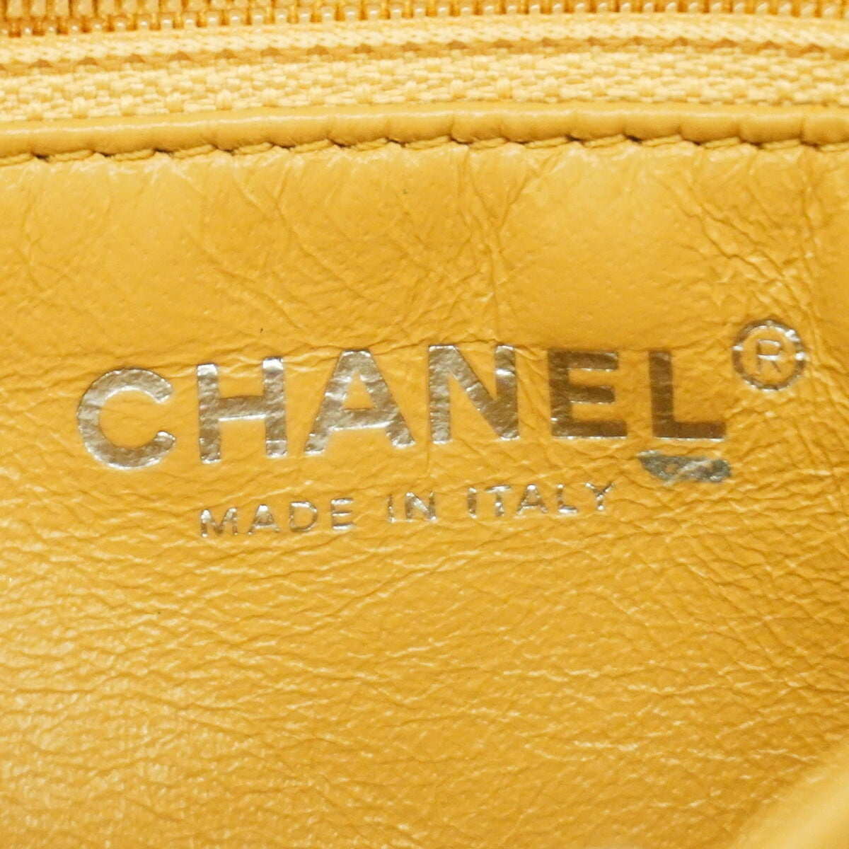 Chanel Pink Beige Leather Shoulder Bag (Pre-Owned)