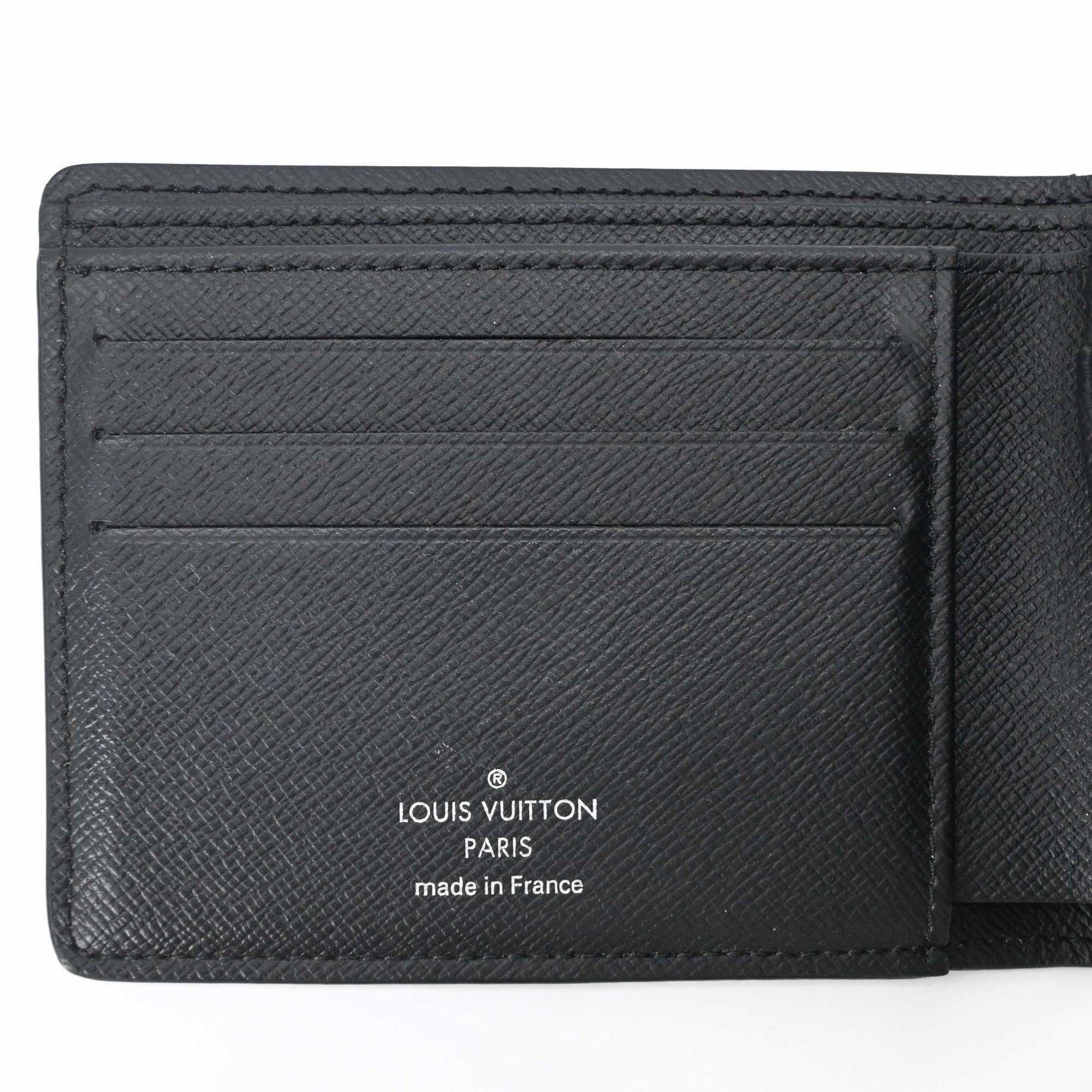 Louis Vuitton Black Monogram Eclipse Monogram Empreinte Wallet (Bi-Fold) (Pre-Owned)