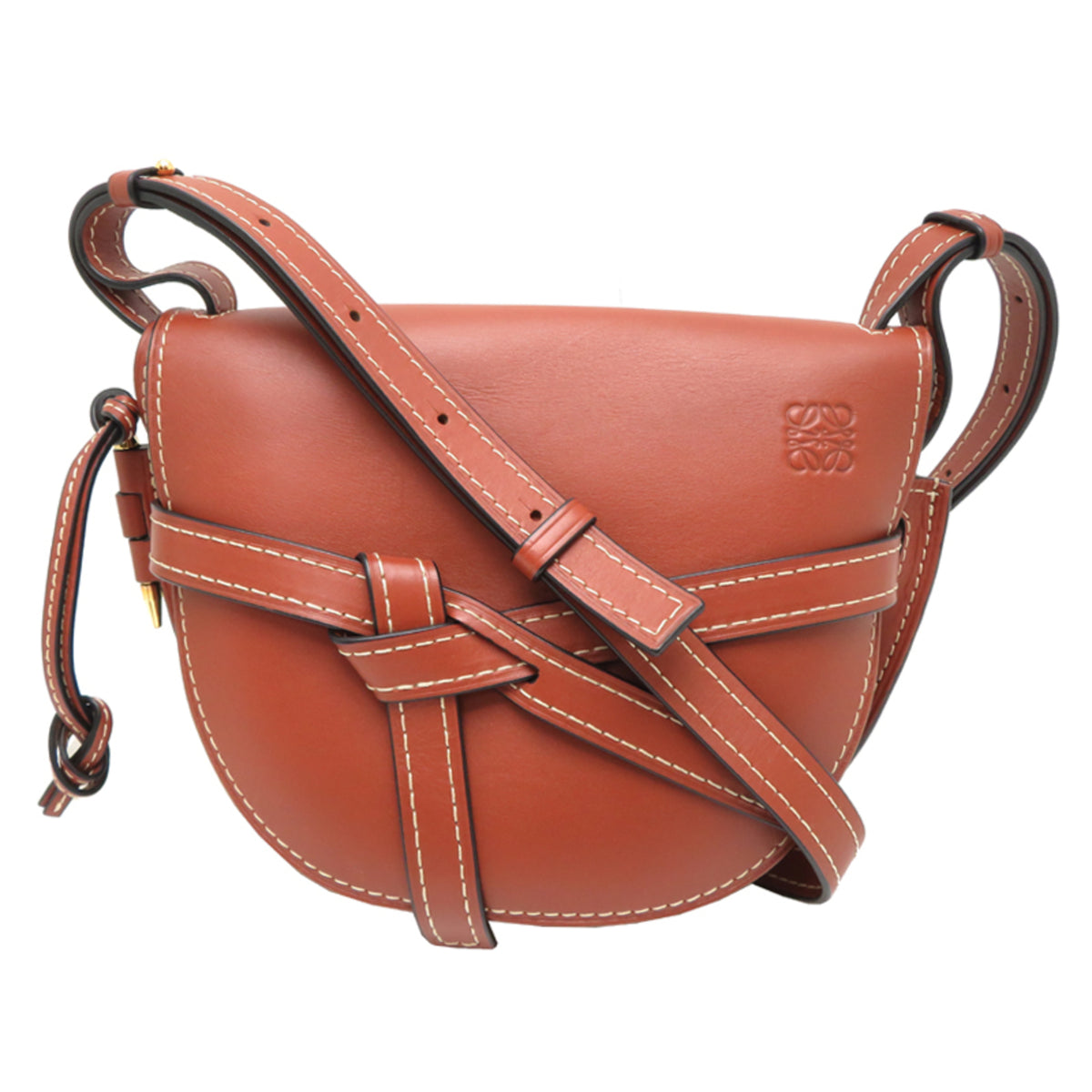 Loewe Brown Leather Shoulder Bag (Pre-Owned)