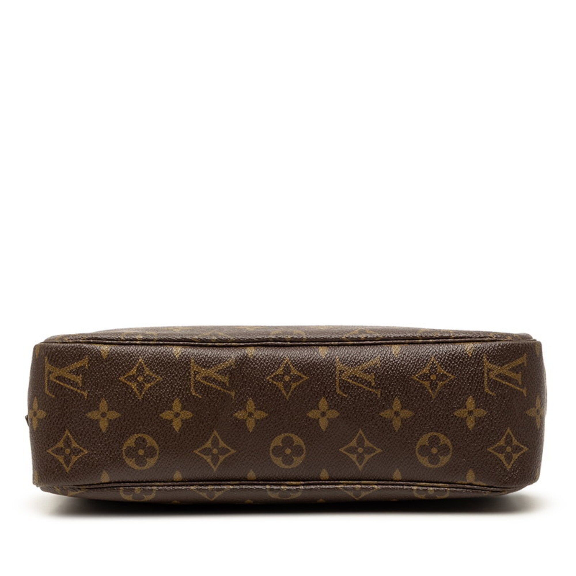Louis Vuitton Brown Pvc Clutch Bag (Pre-Owned)