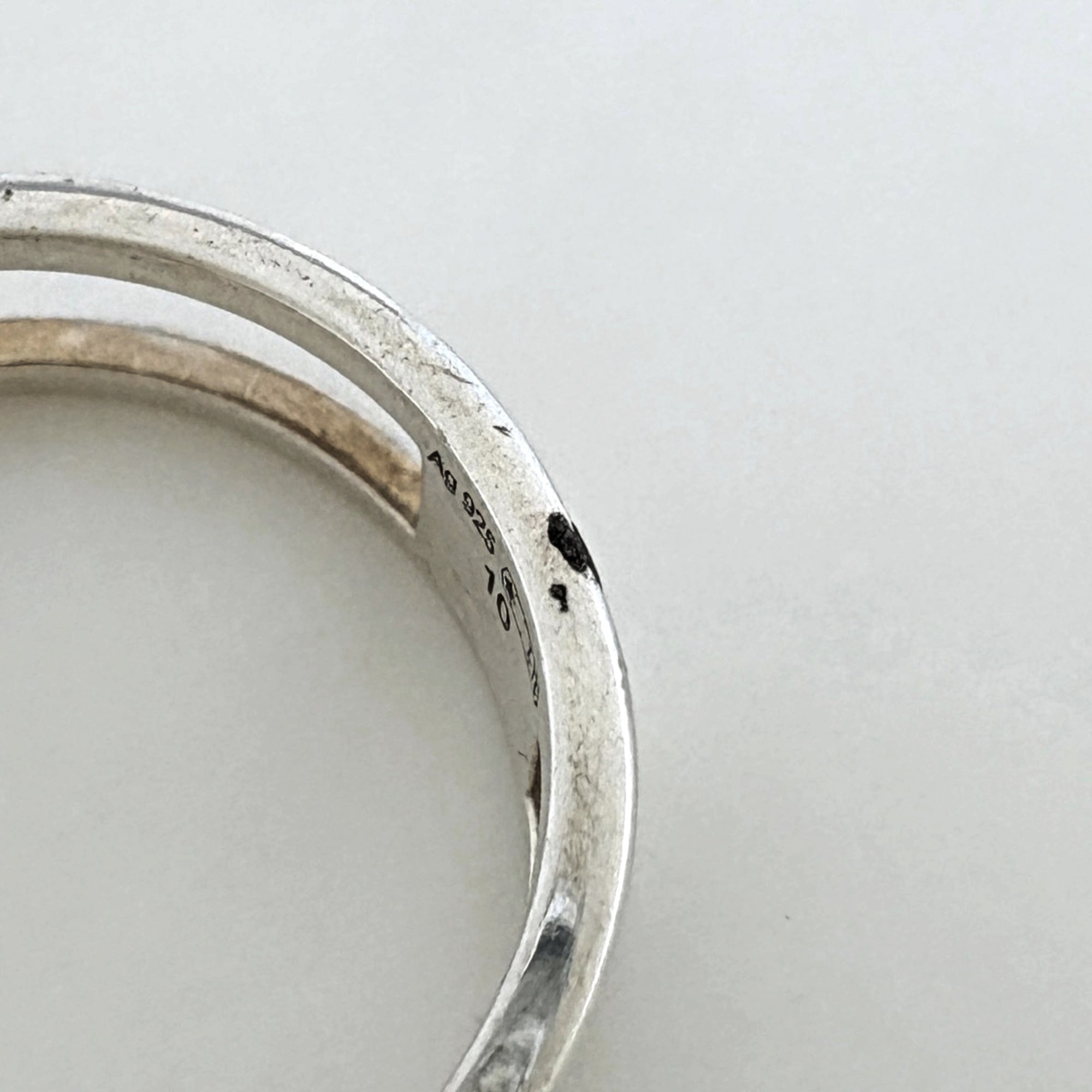 Gucci Silver Silver 925 Band Ring (Pre-Owned)
