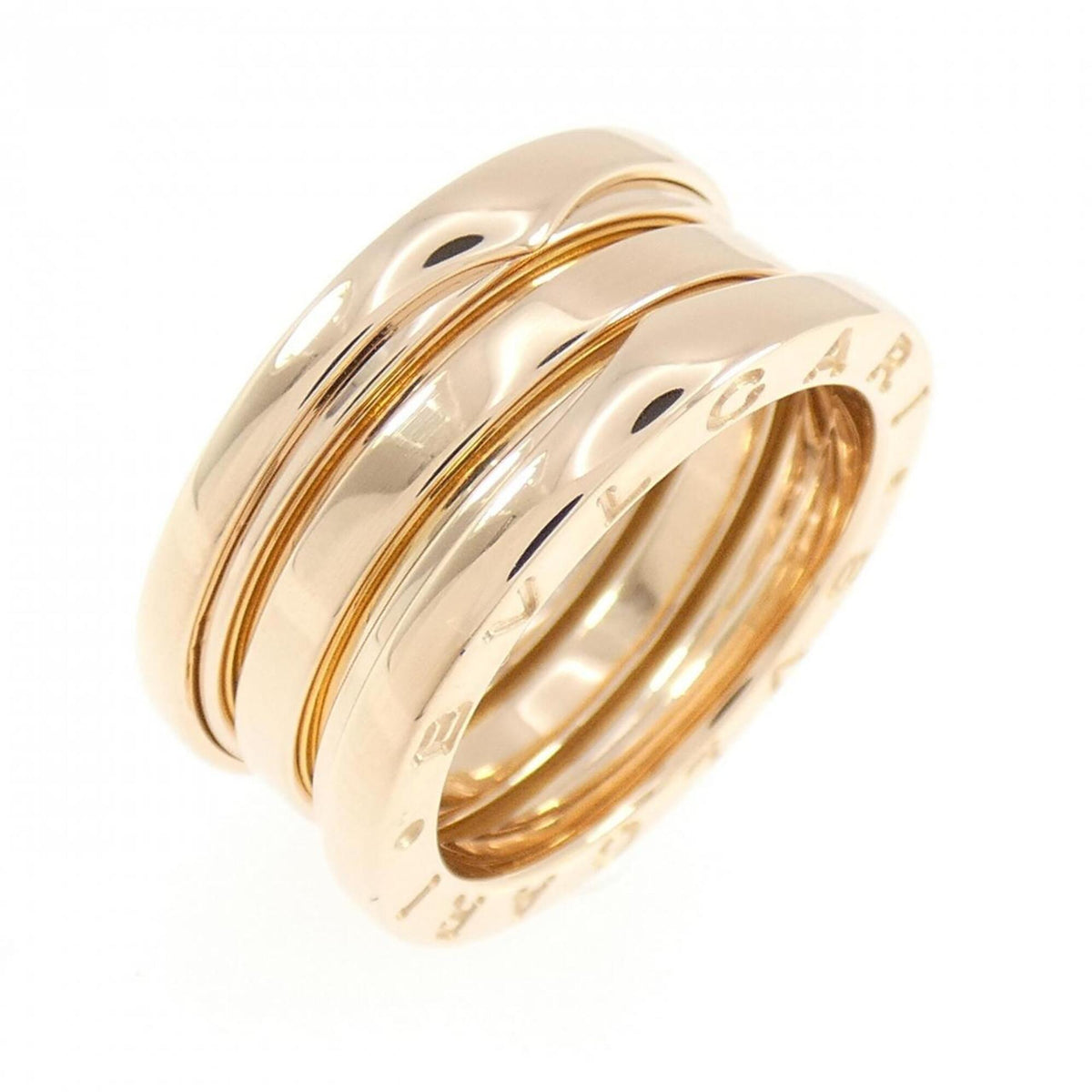 Bvlgari Pink Gold Pink Gold (18K) Band Ring (Pre-Owned)