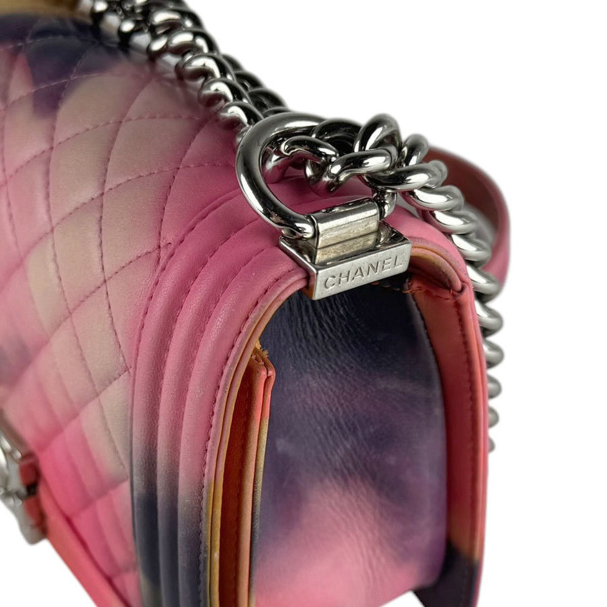 Chanel Multi-Color Leather Shoulder Bag (Pre-Owned)