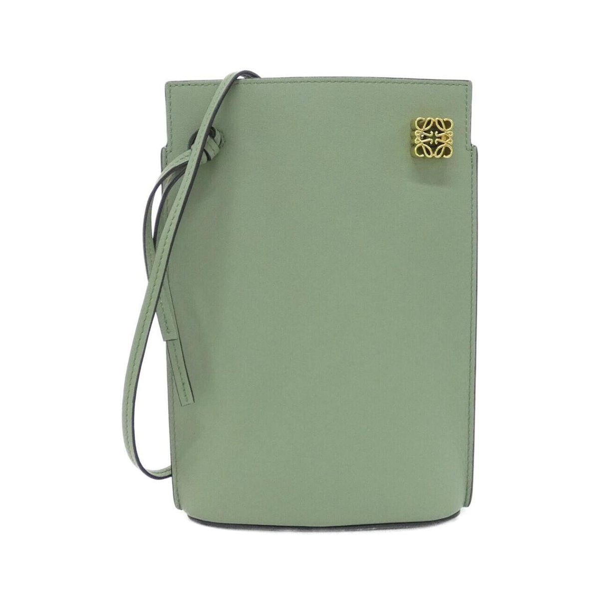 Loewe Gold Leather Shoulder Bag (Pre-Owned)