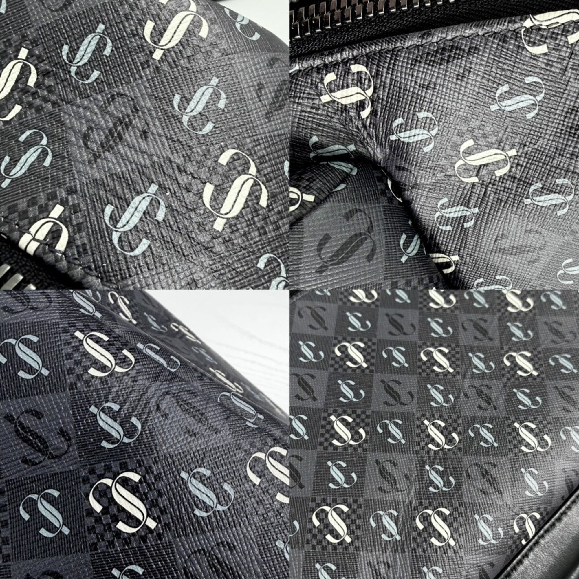 Jimmy Choo Gray Leather Backpack (Pre-Owned)