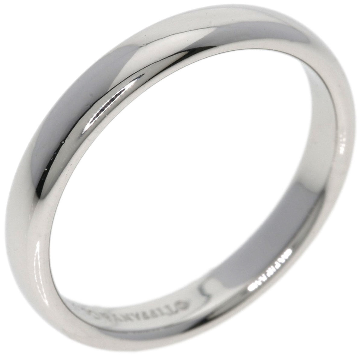 Tiffany Platinum 950 Band Ring (Pre-Owned)
