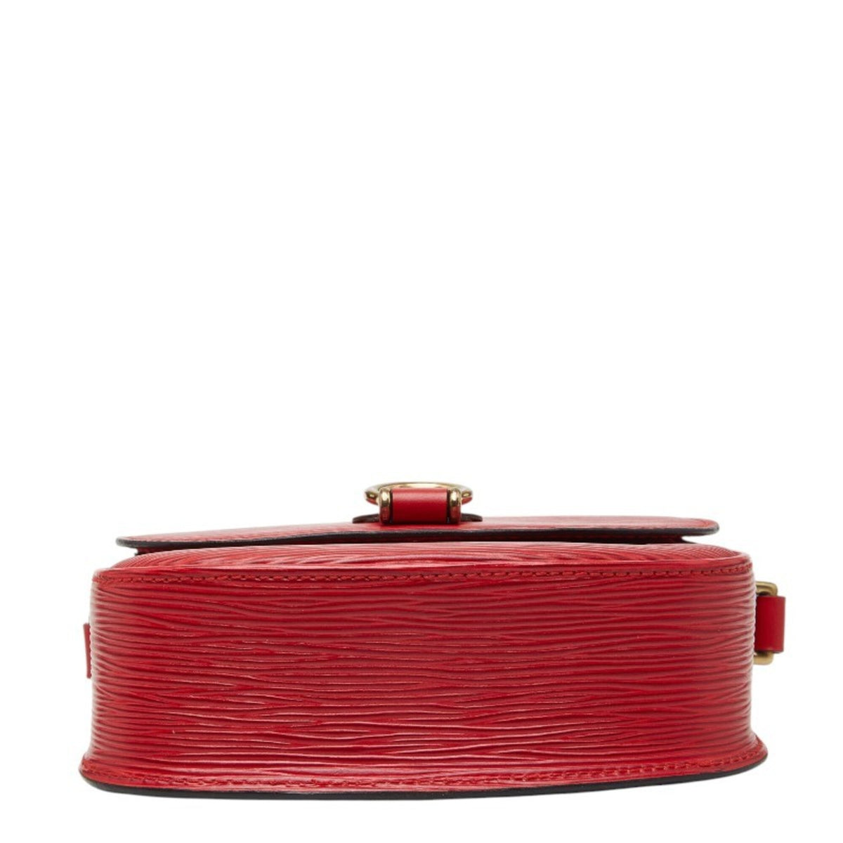 Louis Vuitton Epi Red Color Leather Shoulder Bag (Pre-Owned)
