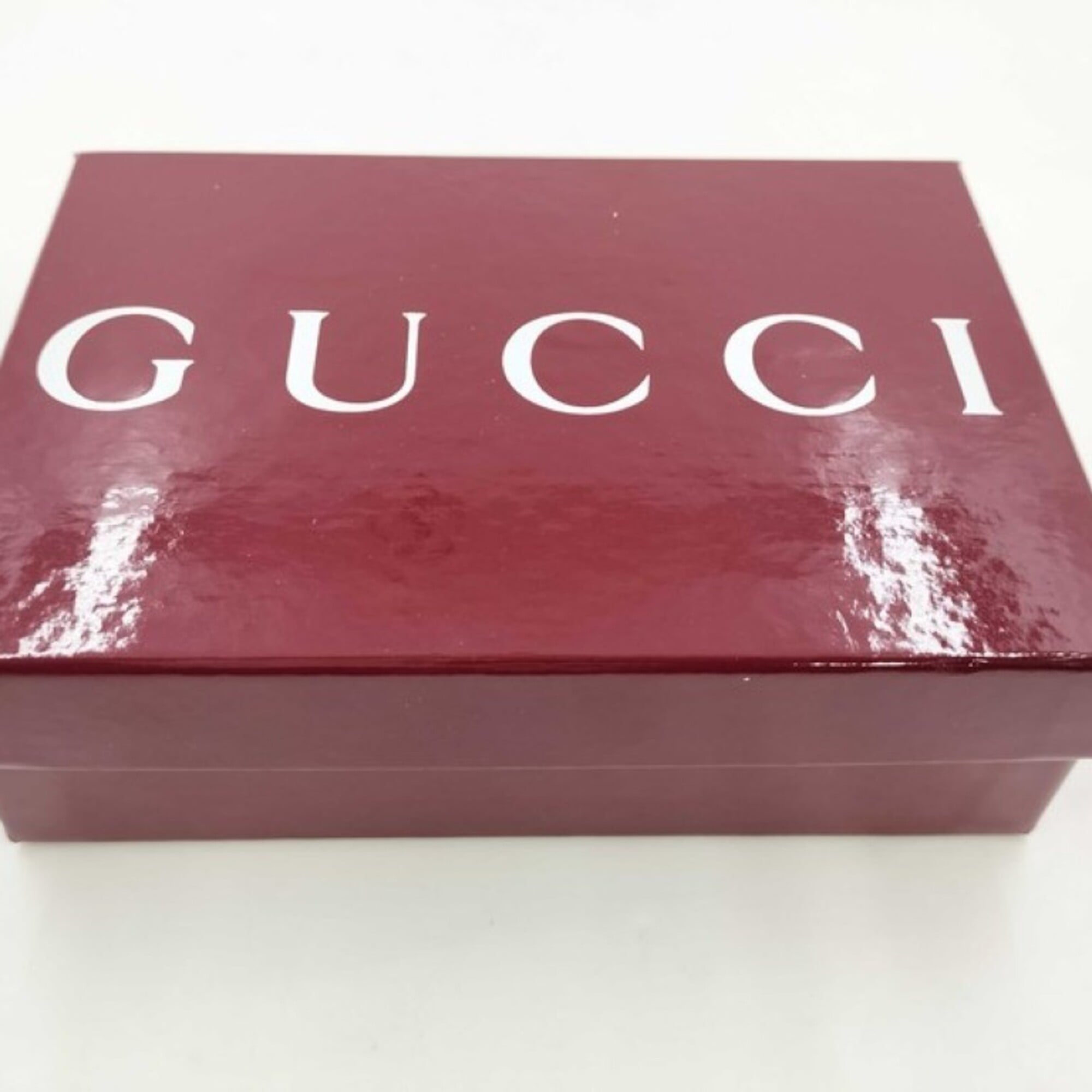 Gucci Gray Leather Coin Purse/Coin Case (Pre-Owned)