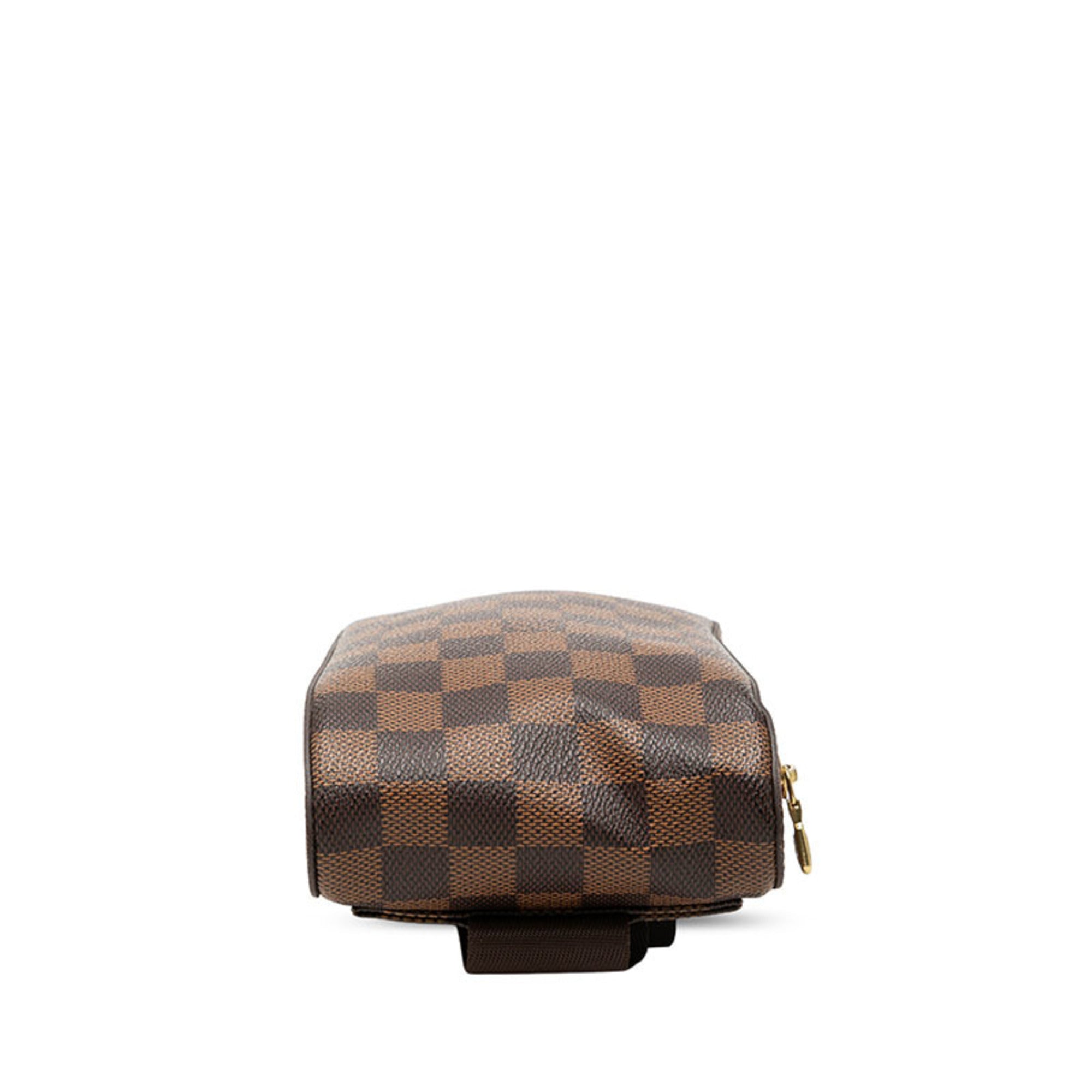 Louis Vuitton Damier Brown Pvc Shoulder Bag Sling Bag (Pre-Owned)
