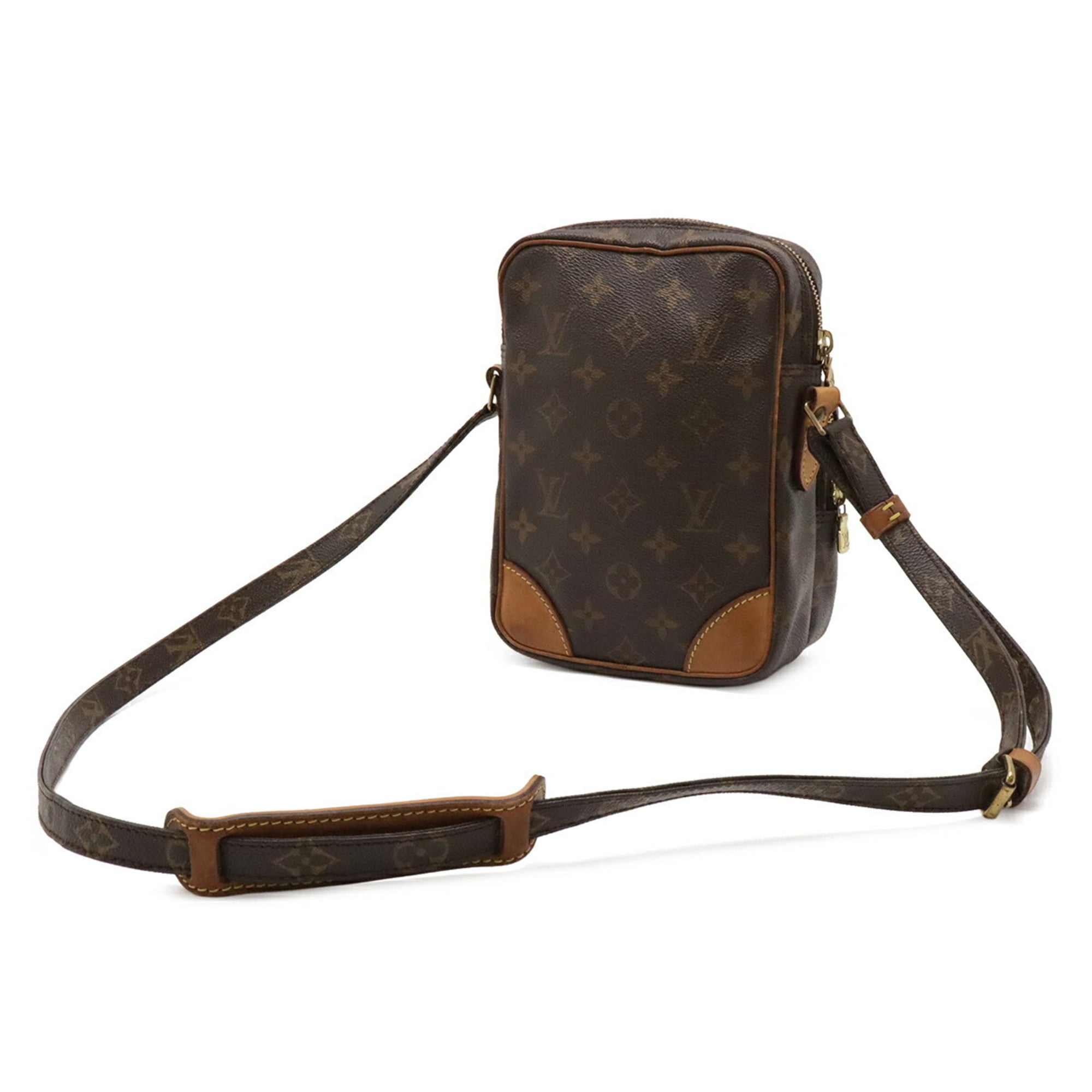 Louis Vuitton Brown Monogram Canvas Pvc Coated Canvas Pochette Shoulder Bag (Pre-Owned)