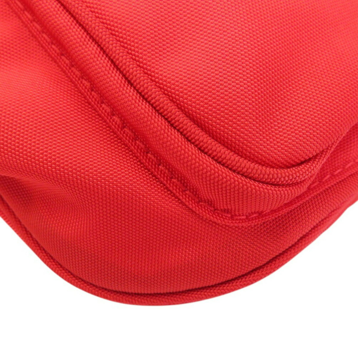 Balenciaga Red Color Nylon Fanny Pack Sling Bag (Pre-Owned)