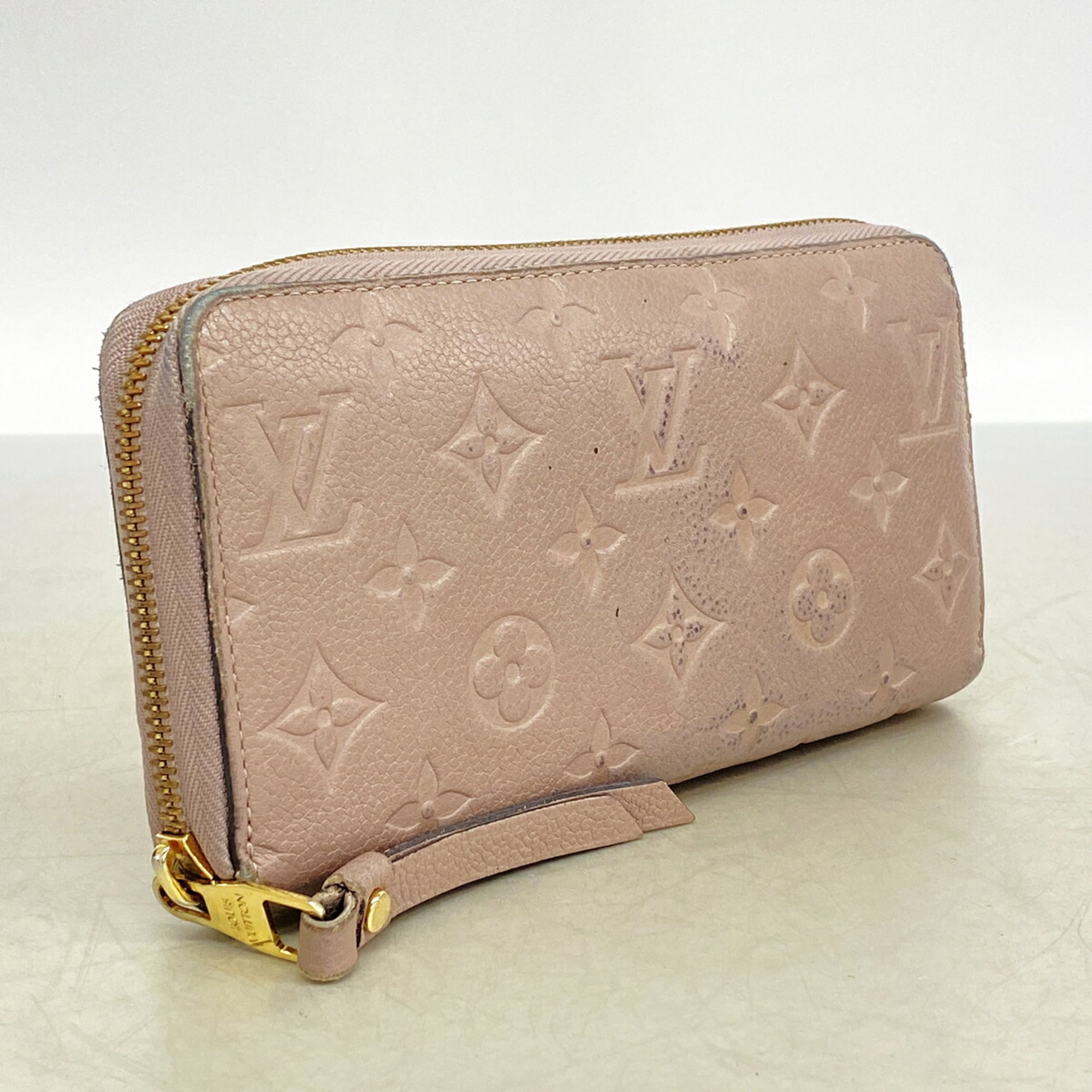 Louis Vuitton Pink Long Wallet (Bi-Fold) (Pre-Owned)