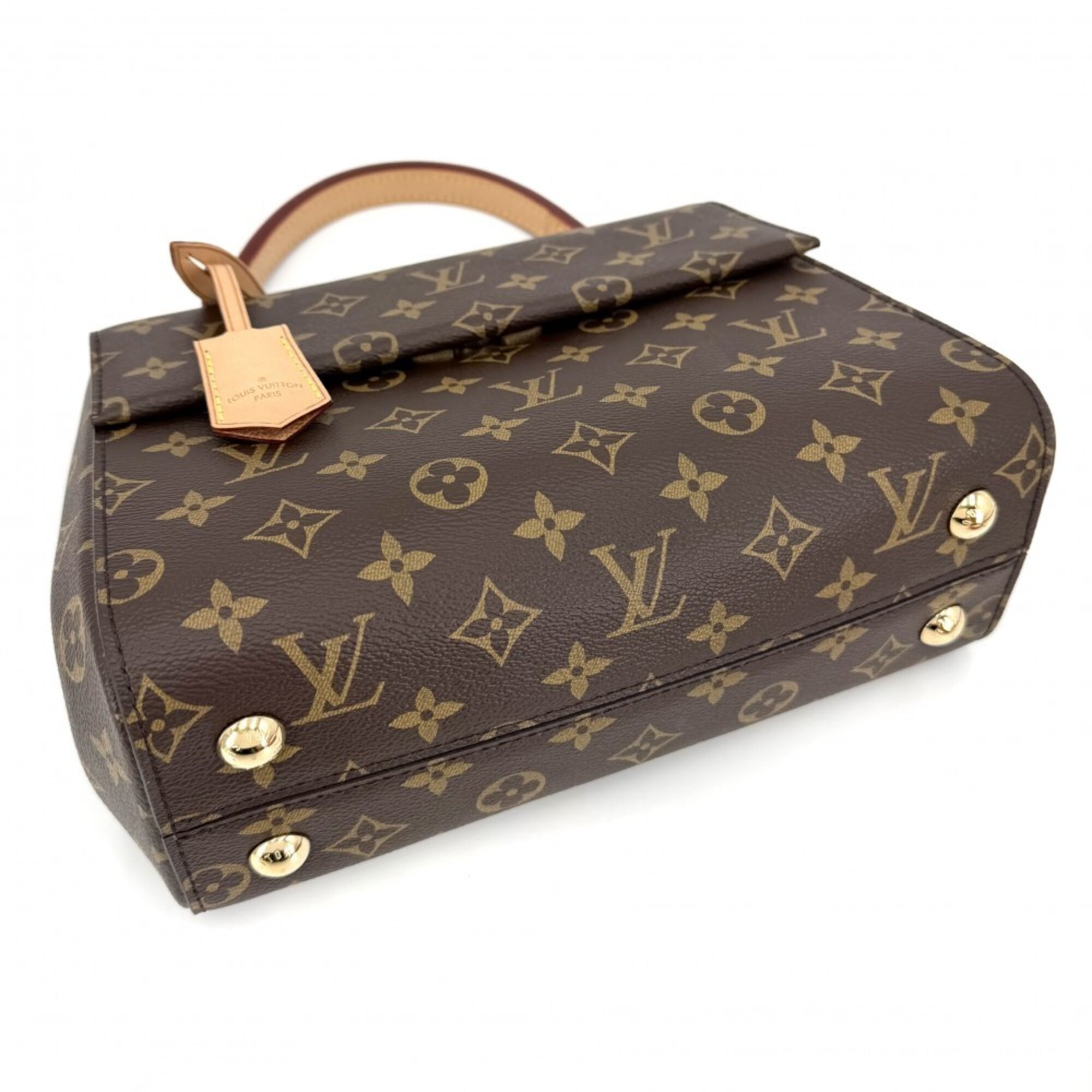 Louis Vuitton Monogram Brown Pink Monogram Handbag (Pre-Owned)