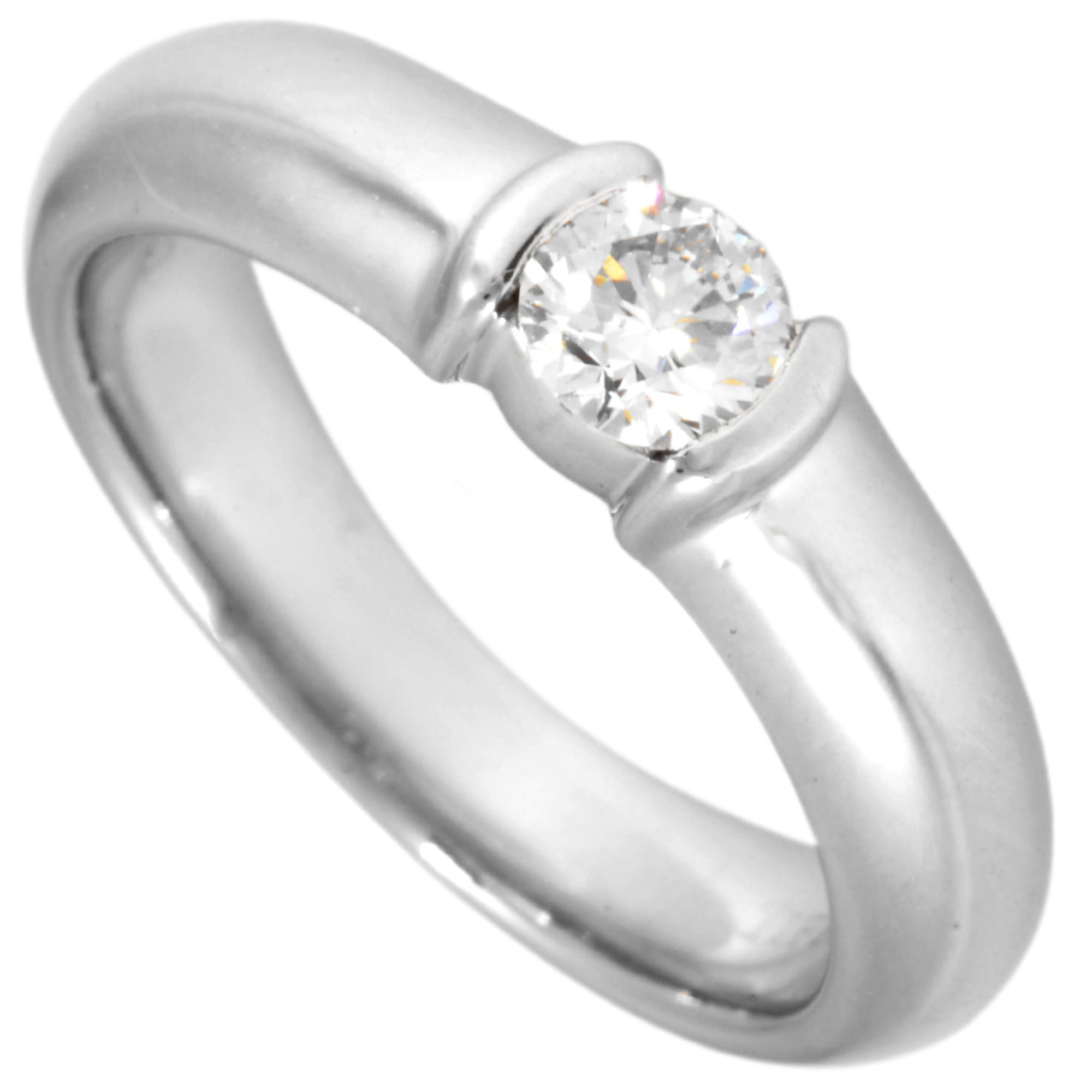 Tiffany Platinum 950 Band Ring (Pre-Owned)