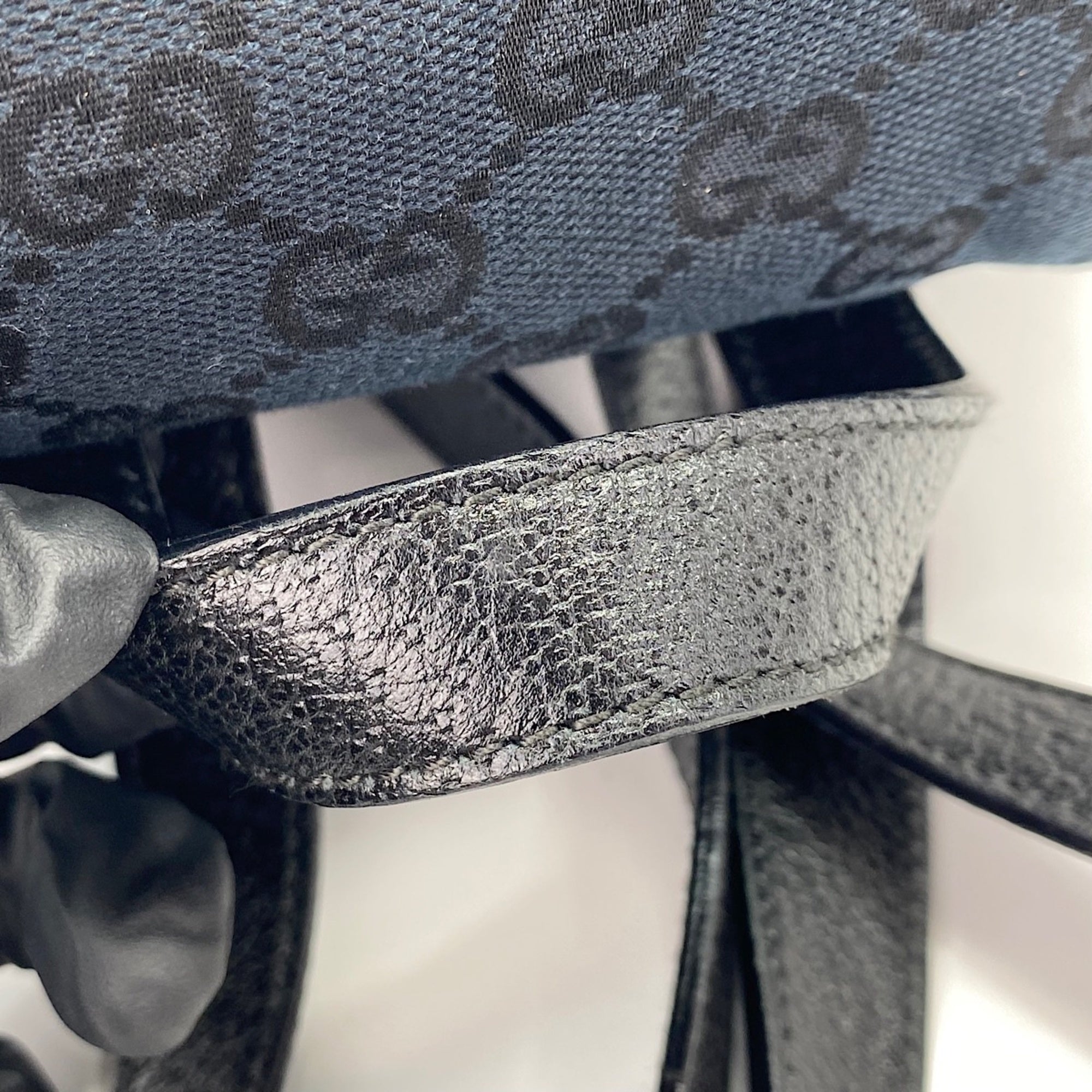 Gucci Navy Backpack (Pre-Owned)