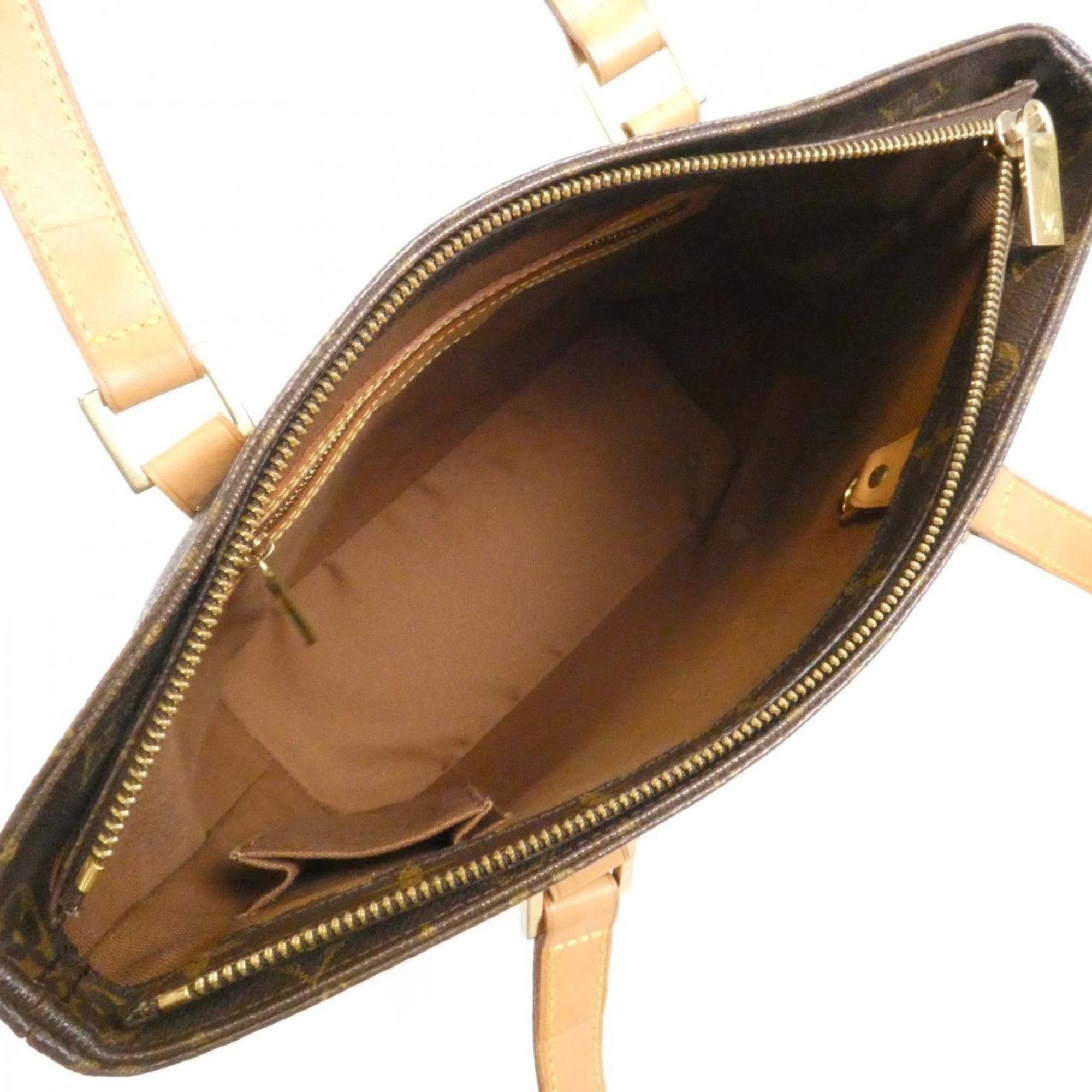Louis Vuitton Brown Coated Canvas Handbag (Pre-Owned)