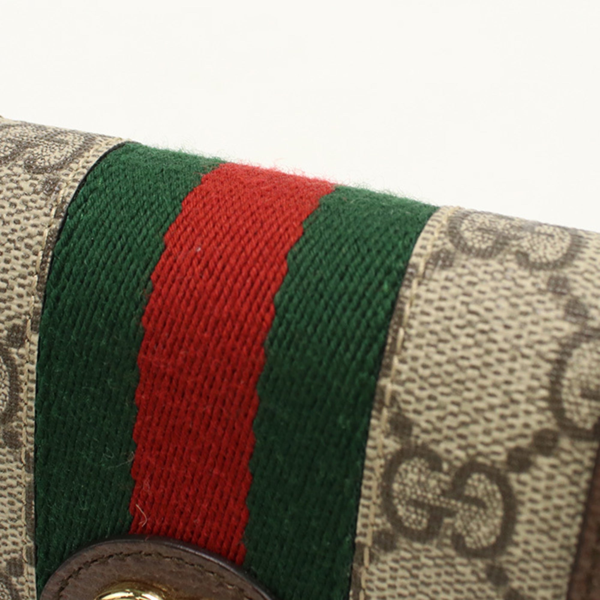 Gucci Beige Gg Supreme Leather Wallet (Bi-Fold) (Pre-Owned)