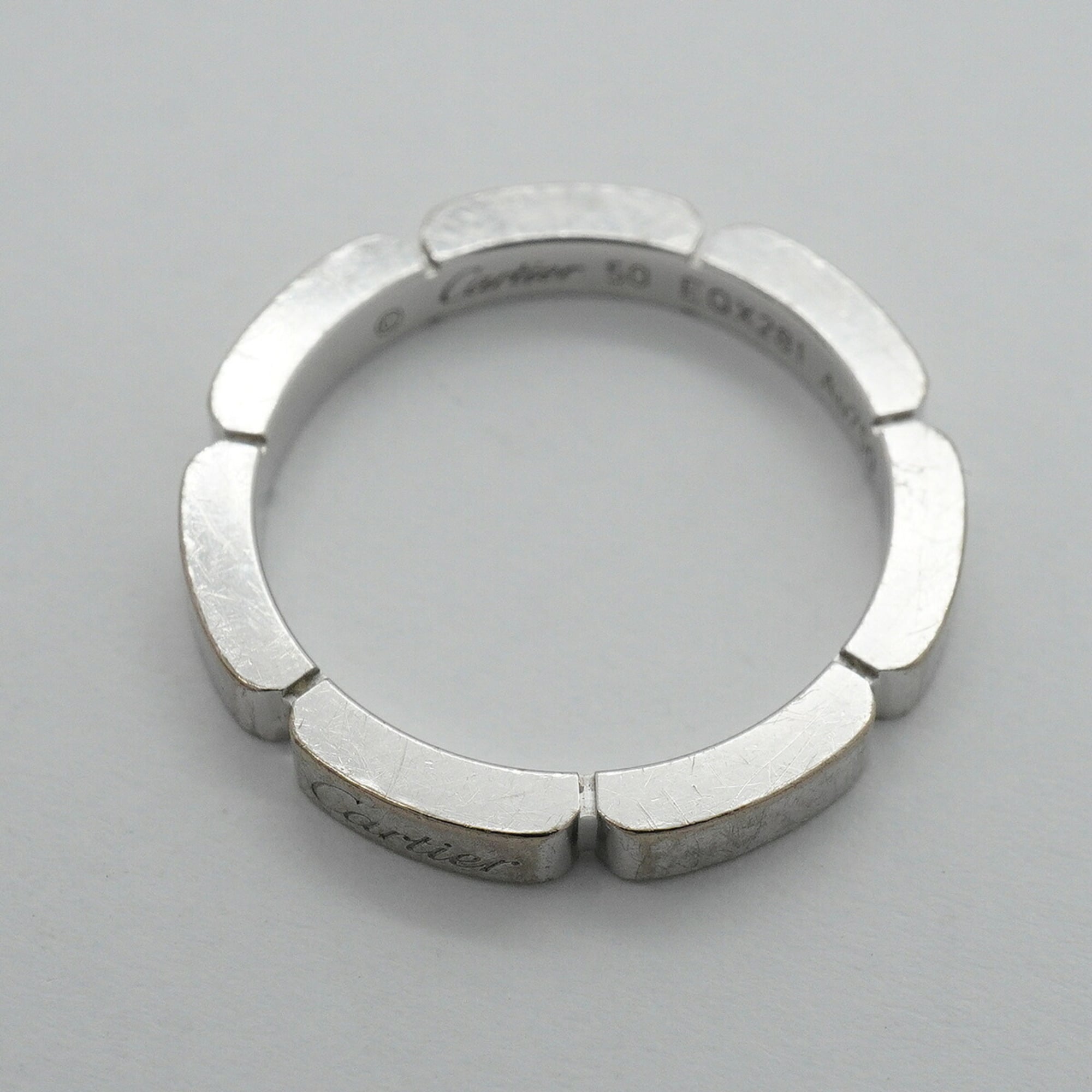 Cartier White Gold (18K) Band Ring (Pre-Owned)