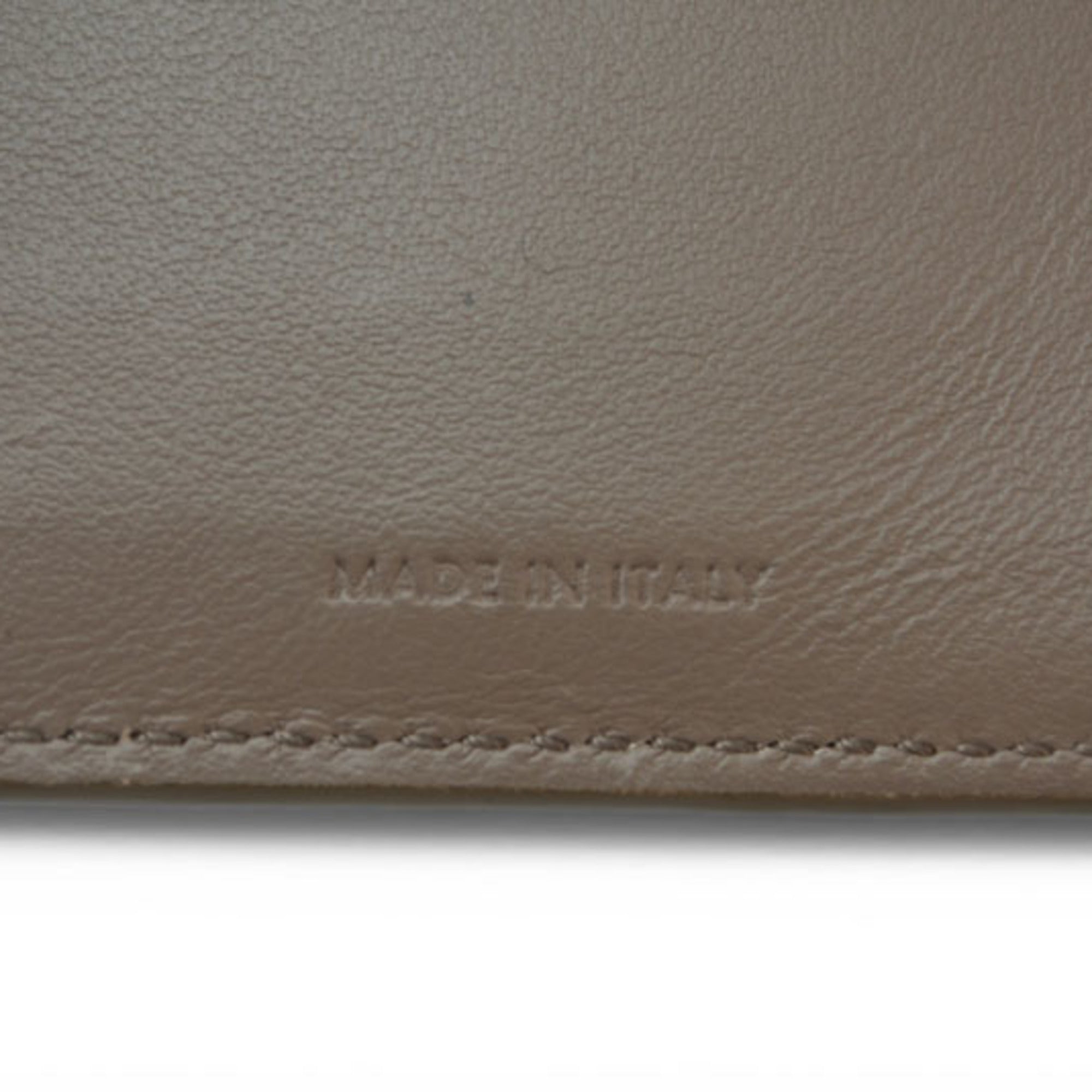 Celine Blue Gray Leather Wallet (Bi-Fold) (Pre-Owned)