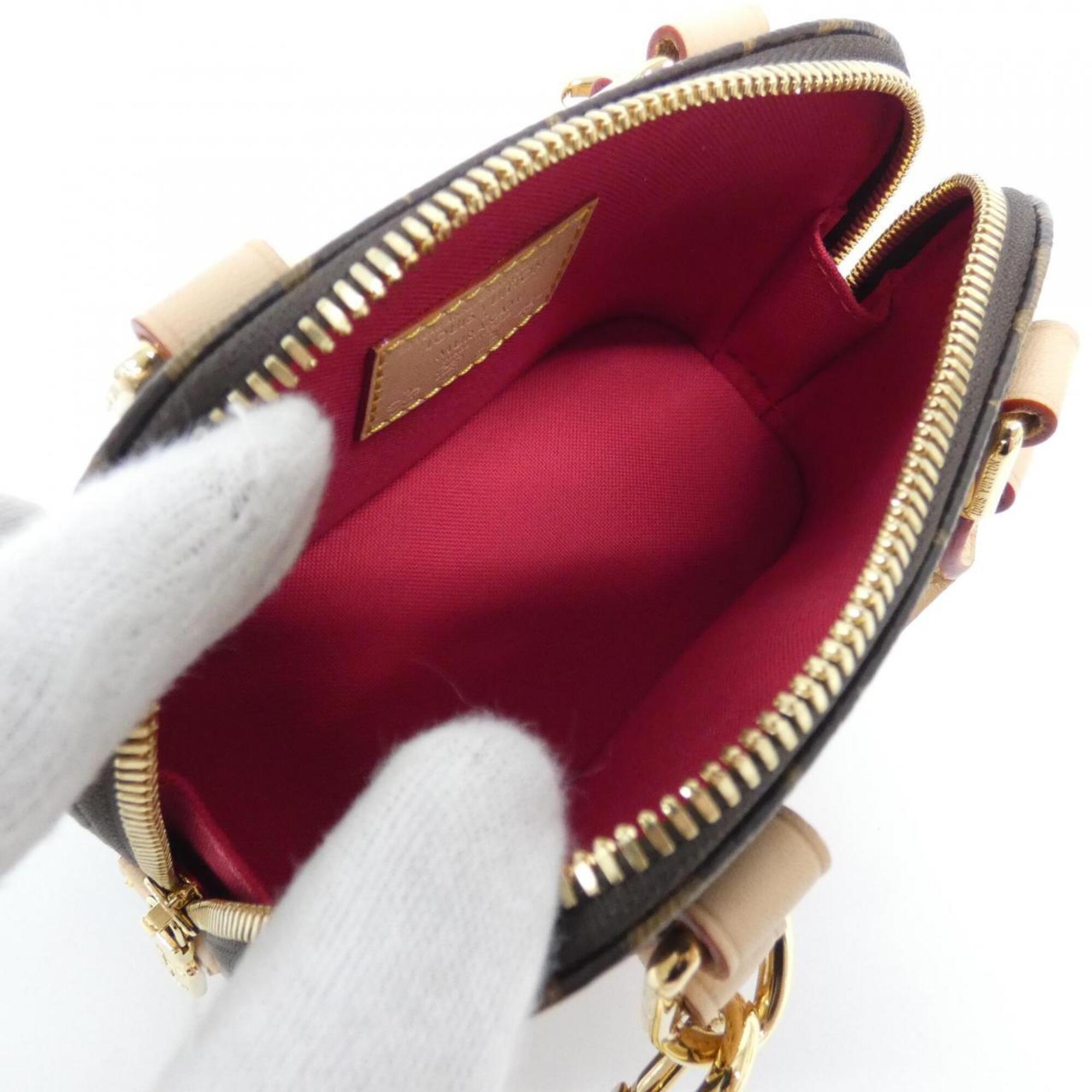 Louis Vuitton Marron Coated Canvas Handbag (Pre-Owned)