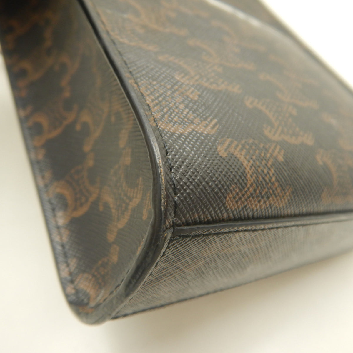 Celine Gold Coated Canvas Tote Bag (Pre-Owned)