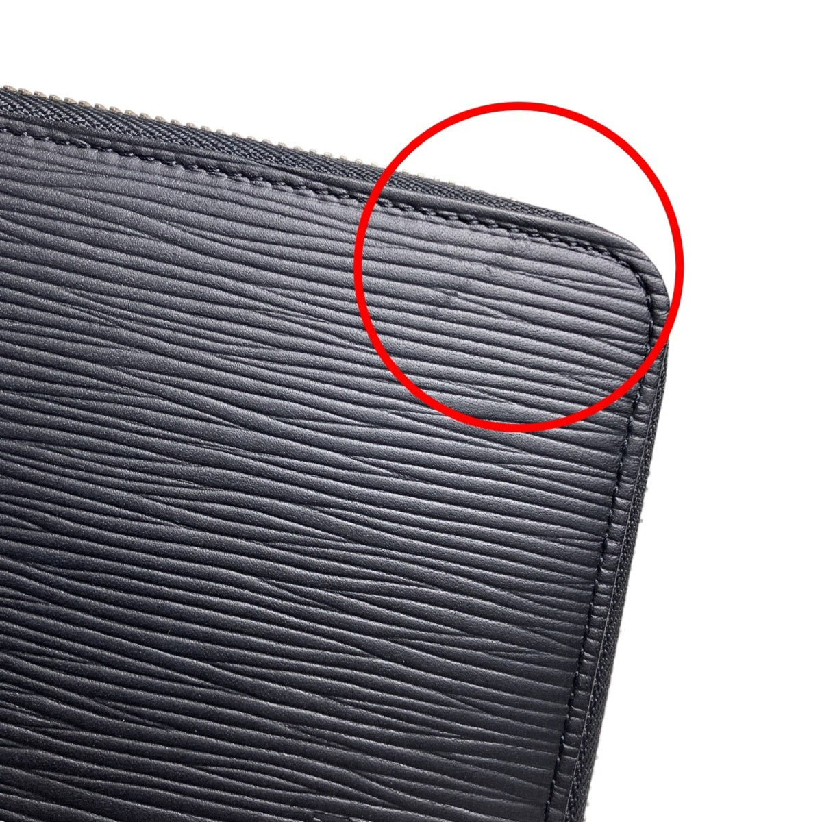 Louis Vuitton Noir Epi Leather Long Wallet (Bi-Fold) (Pre-Owned)