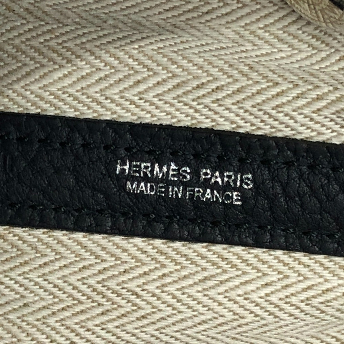 Hermes Black Negonda Leather Handbag (Pre-Owned)