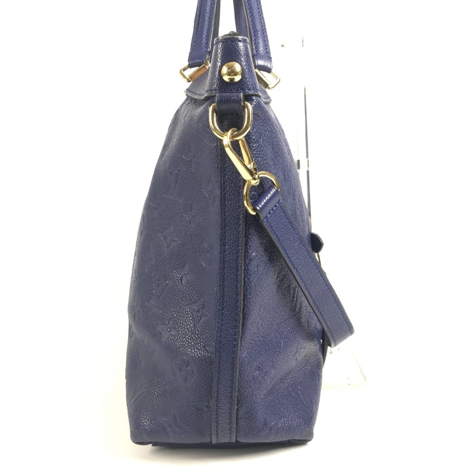 Louis Vuitton Iris Monogram Empreinte Leather Shoulder Bag Tote Bag (Pre-Owned)