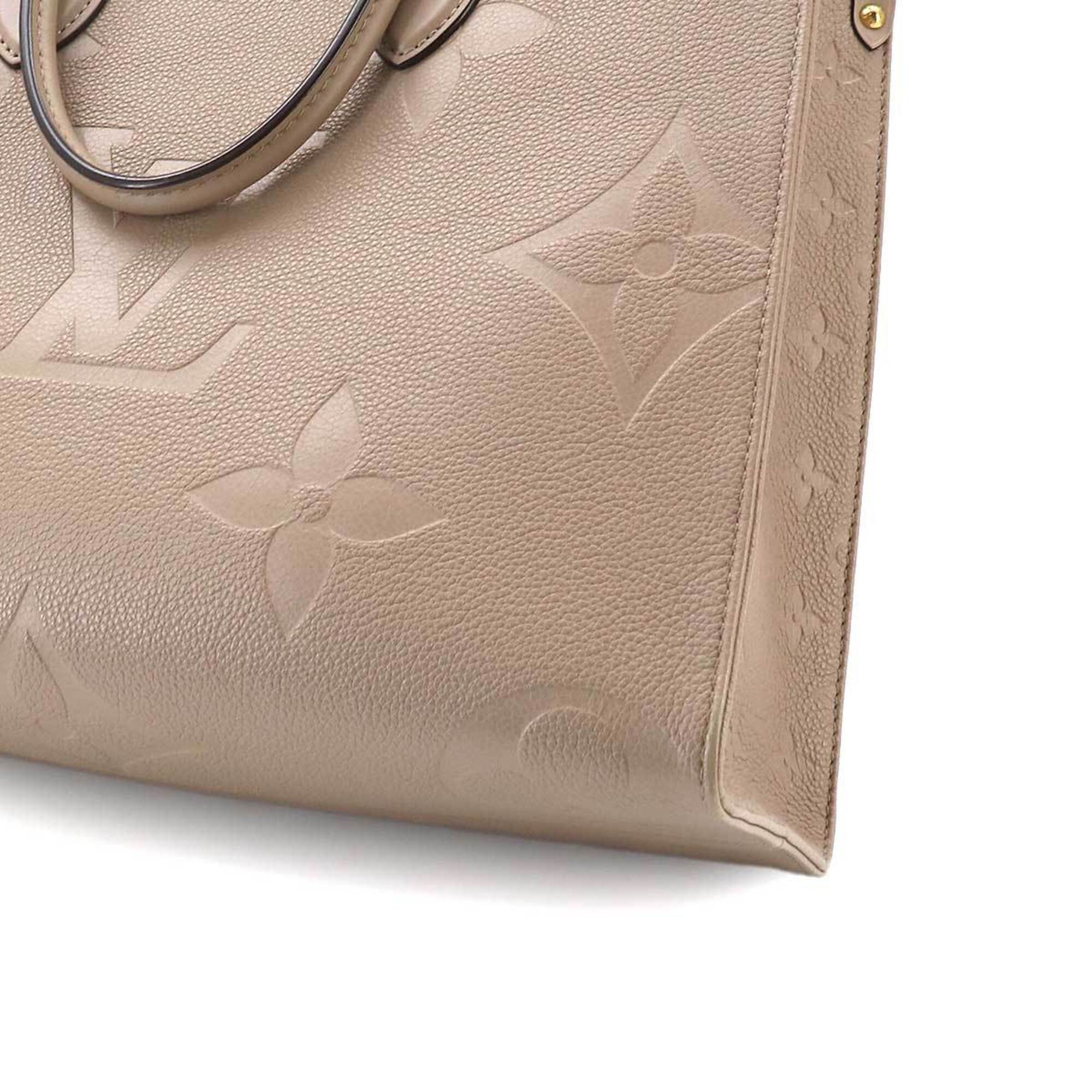 Louis Vuitton Tourterelle Monogram Empreinte Handbag Tote Bag (Pre-Owned)