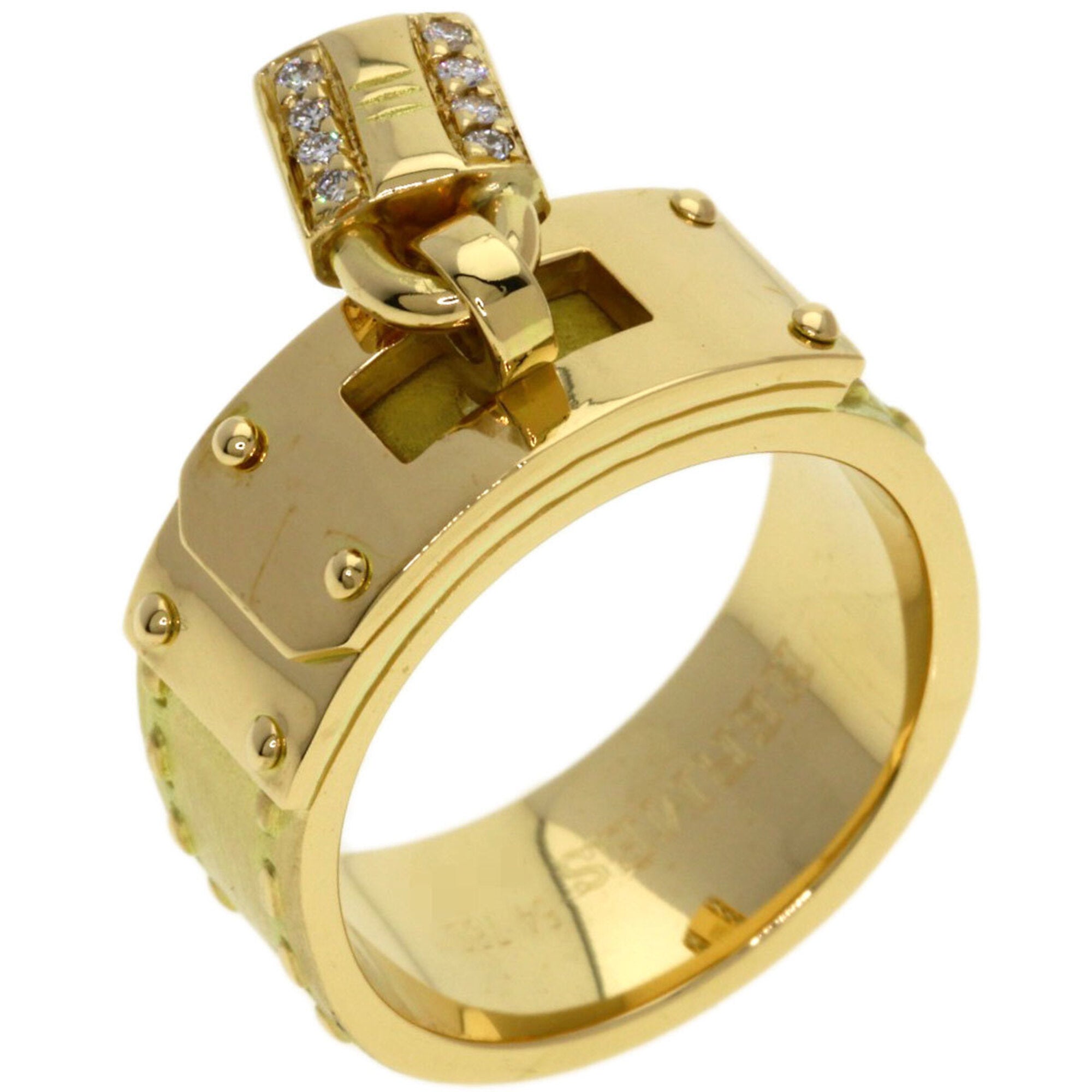 Hermes Yellow Gold (18K) Band Ring (Pre-Owned)
