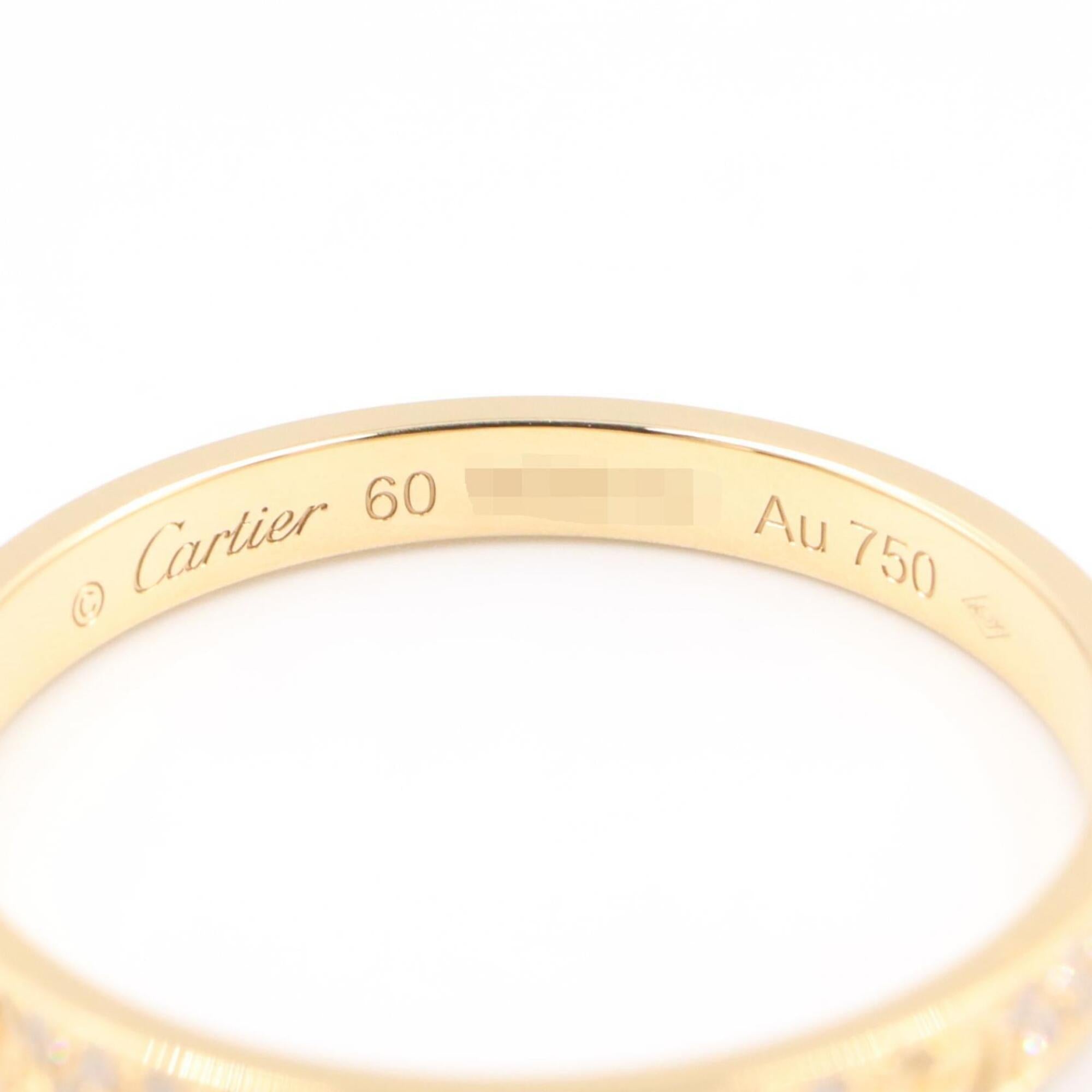 Cartier Gold Clear Yellow Gold (18K) Band Ring (Pre-Owned)