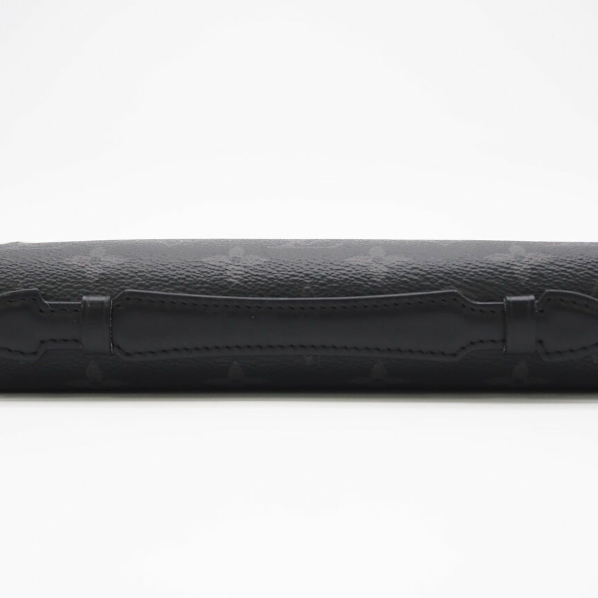 Louis Vuitton Black Gray Coated Canvas Coin Purse/Coin Case (Pre-Owned)