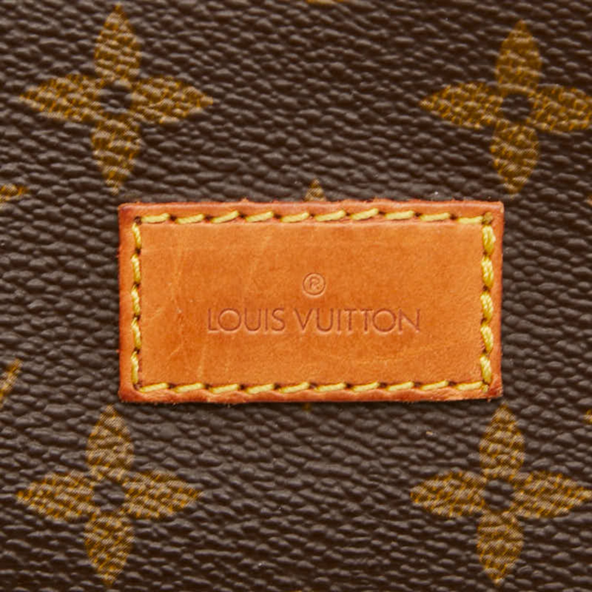 Louis Vuitton Brown Monogram Pvc Shoulder Bag (Pre-Owned)