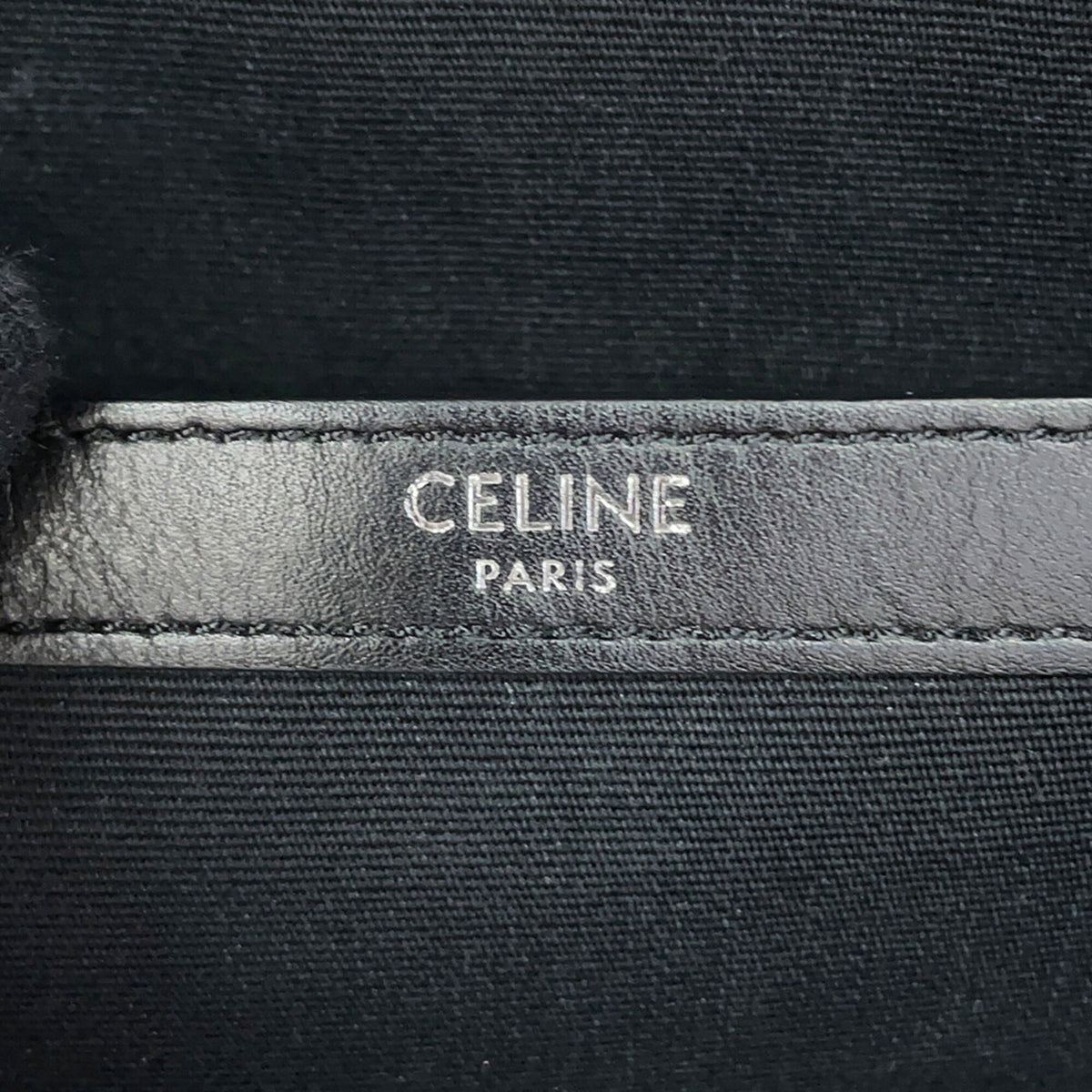 Celine Black Pvc Leather Backpack Handbag (Pre-Owned)
