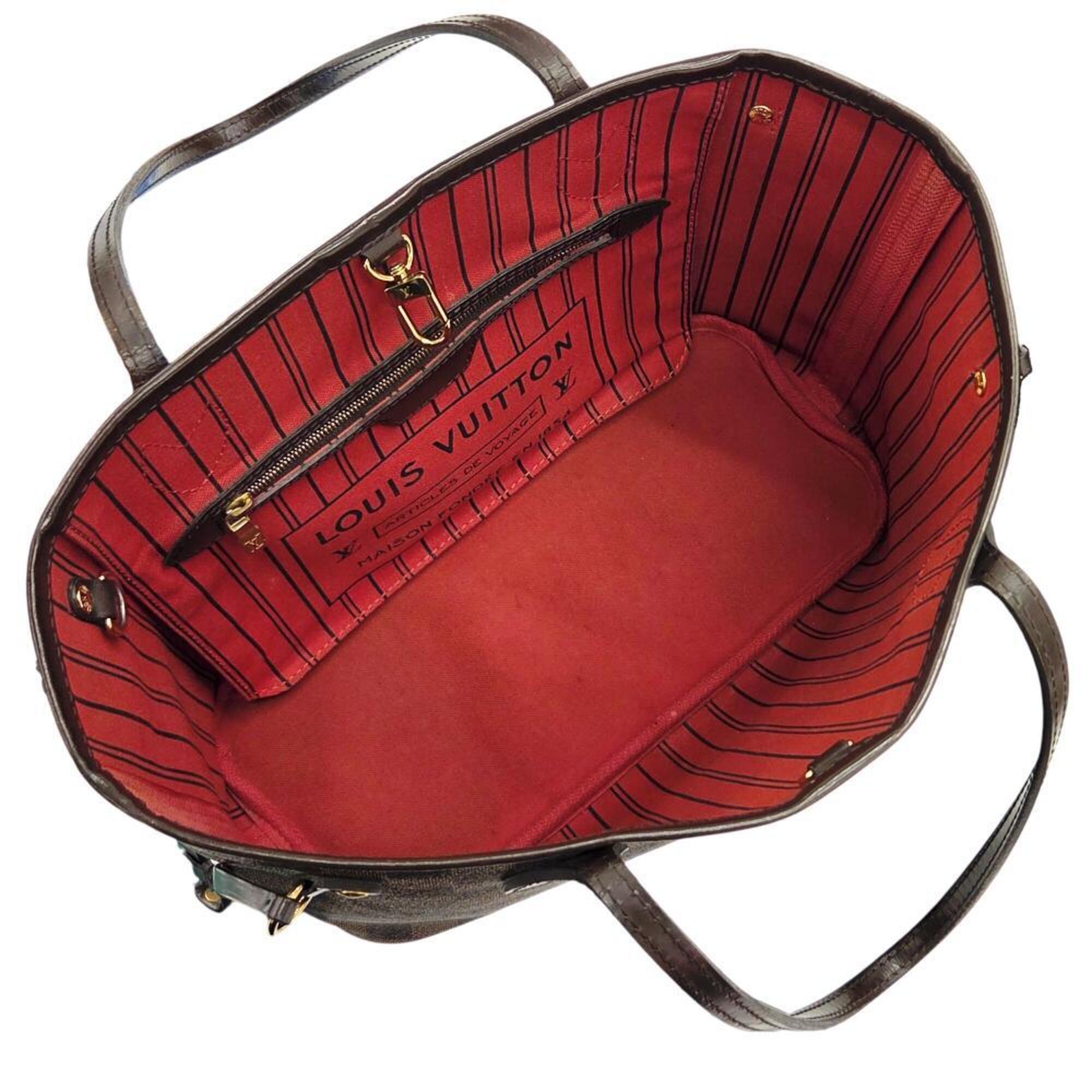 Louis Vuitton Brown Damier Canvas Ebene Damier Canvas Pvc Tote Bag (Pre-Owned)