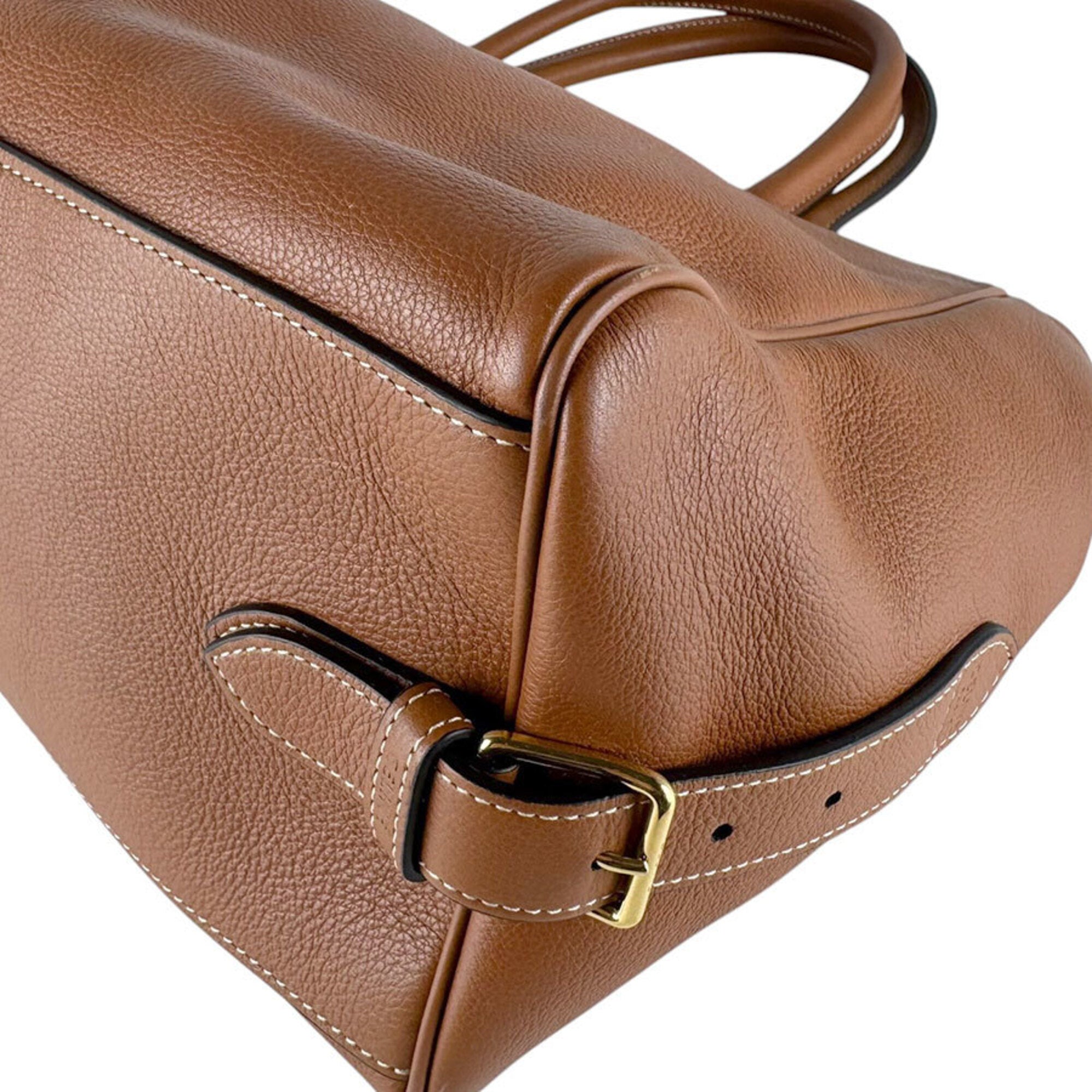 Celine Brown Leather Handbag (Pre-Owned)