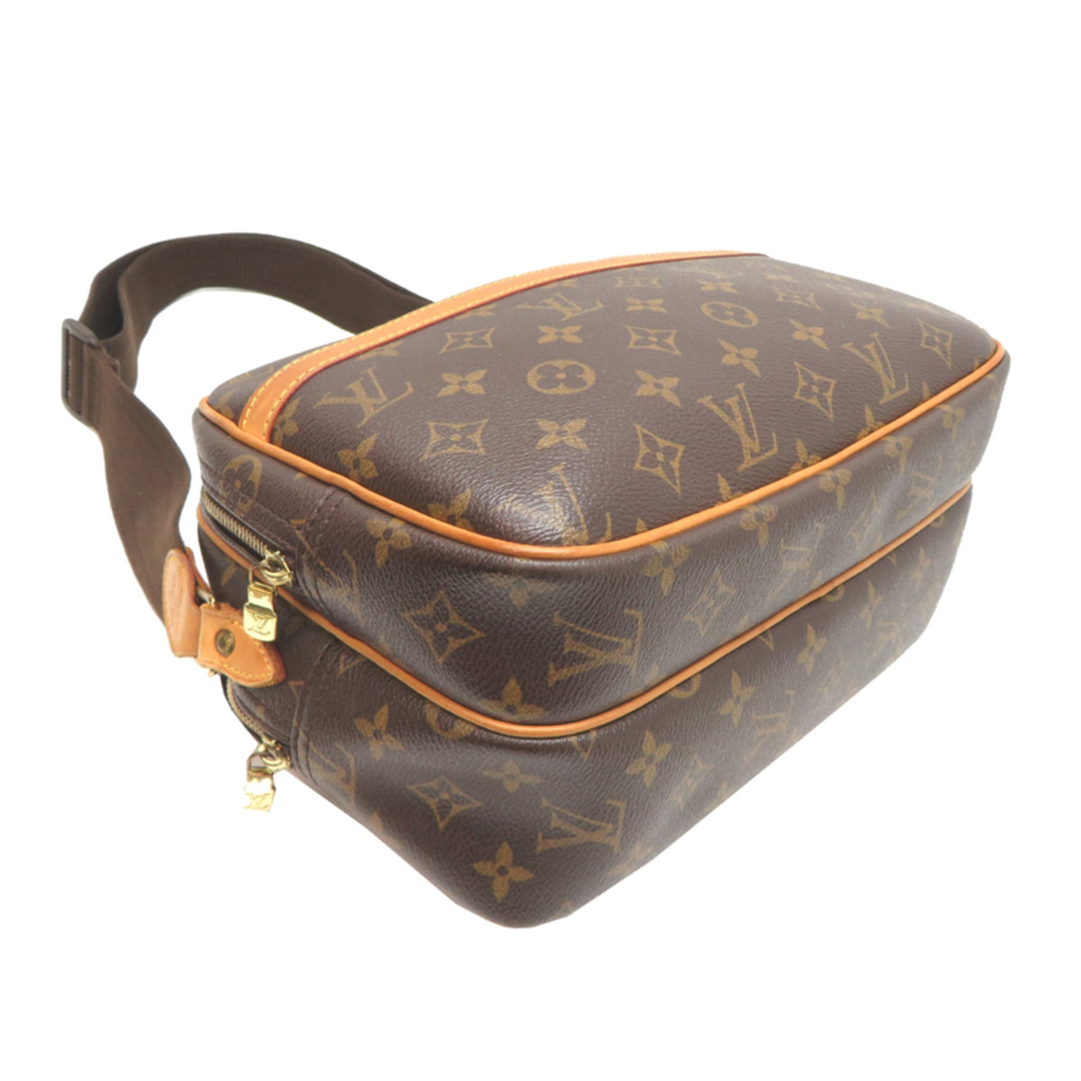 Louis Vuitton Brown Monogram Shoulder Bag (Pre-Owned)
