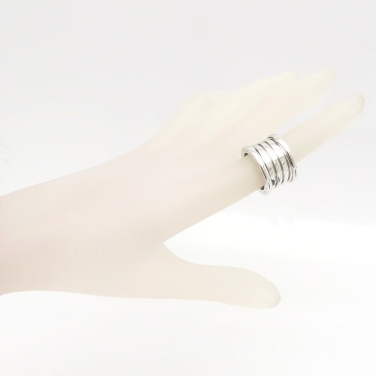 Bvlgari White Gold (18K) Band Ring (Pre-Owned)