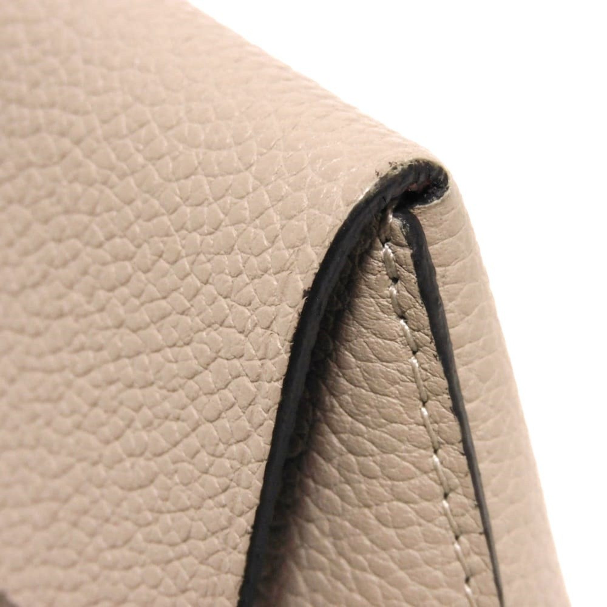Louis Vuitton Bicolor Galle Gray Grayish Grenade Leather Pochette Pouch (Pre-Owned)