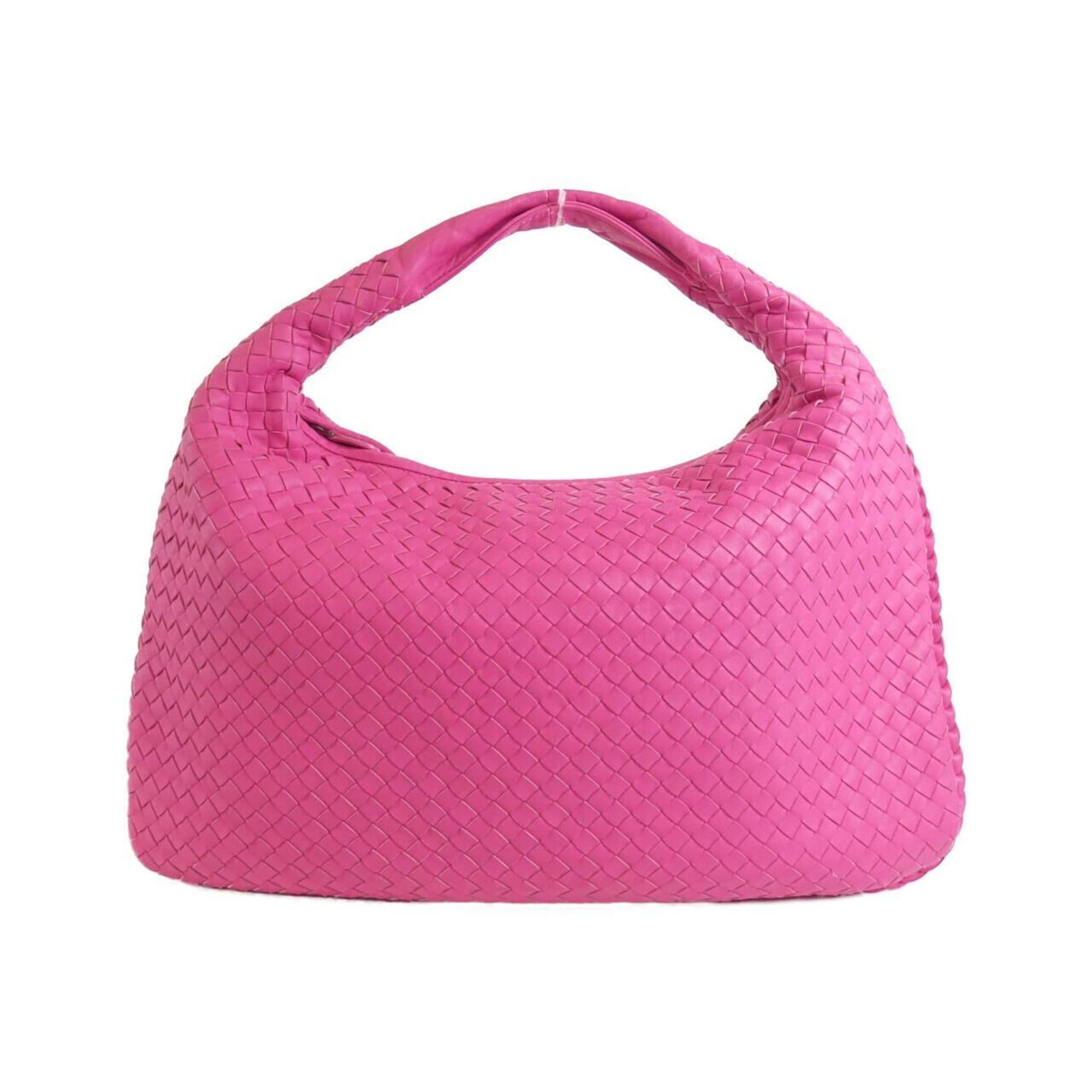 Bottega Veneta Pink Leather Shoulder Bag (Pre-Owned)
