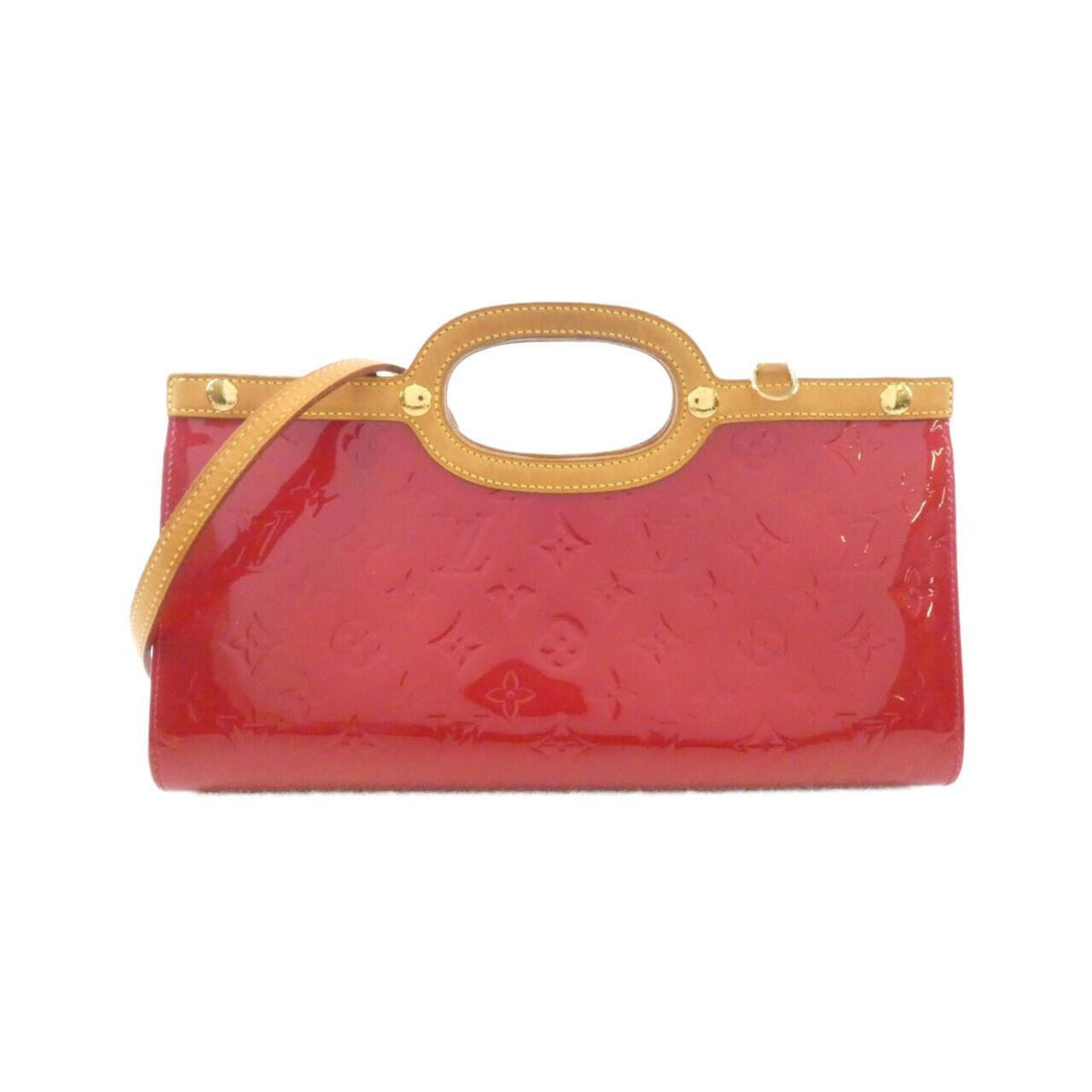 Louis Vuitton Pomme D'amour Red Color Leather Handbag (Pre-Owned)